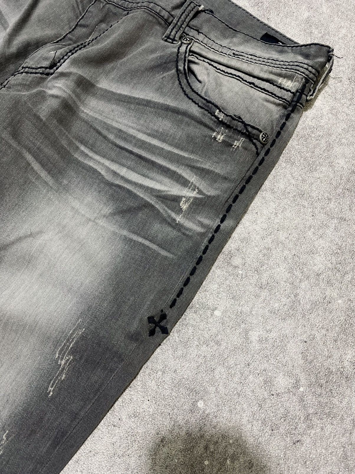 Affliction y2k blake denim jeans