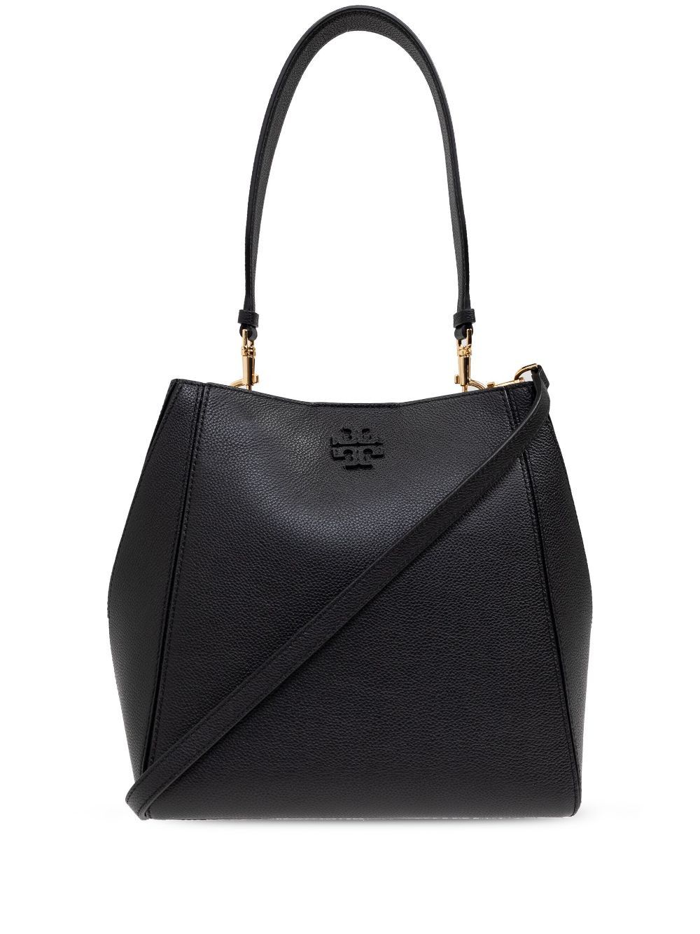 Tory Burch o1s22i1n1024 Size: OS / Mcgraw Bucket Bag in Black Size ONE SIZE - 1 Thumbnail