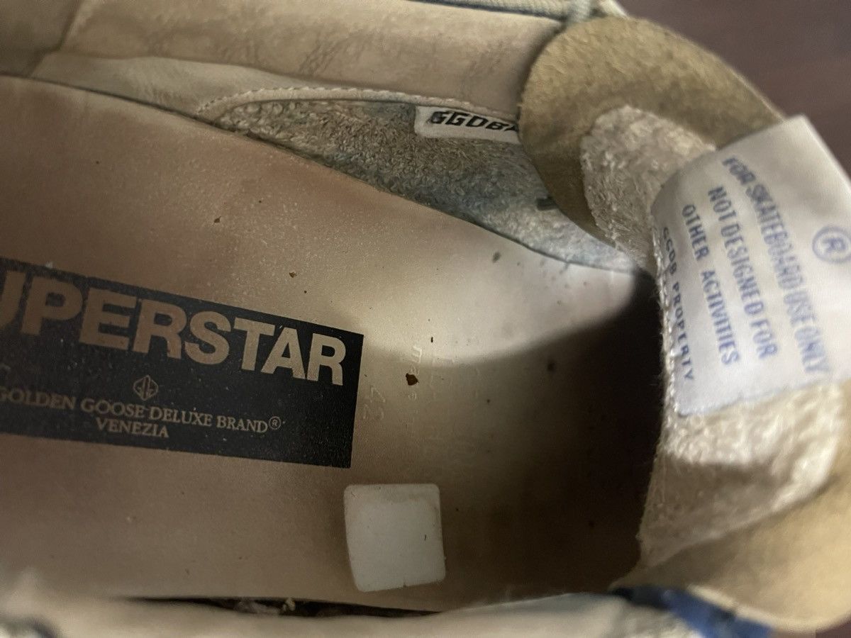 Golden Goose Golden goose superstar denim blue Size US 9 / EU 42 - 7 Thumbnail