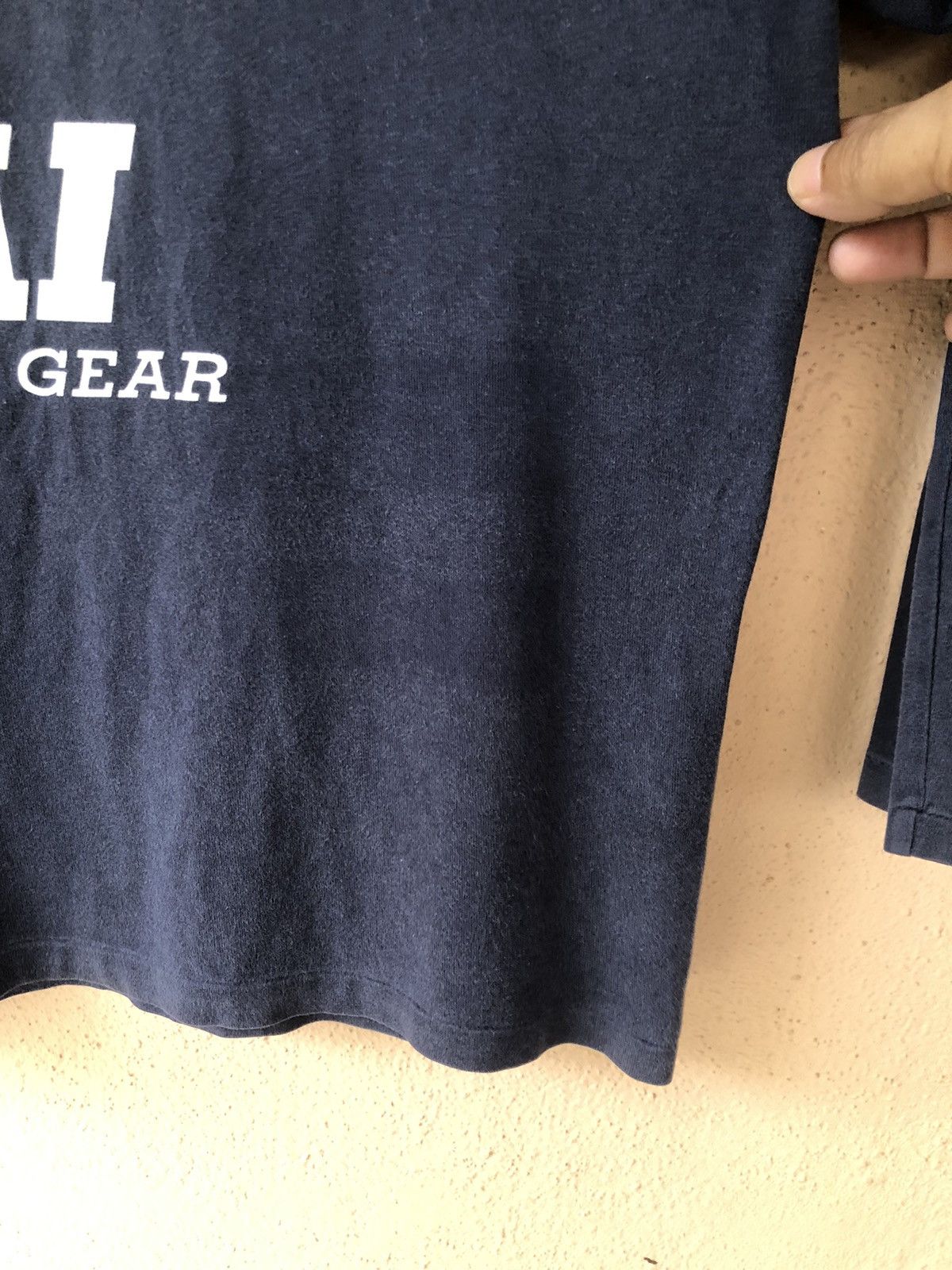 Hai Sporting Gear × Japanese Brand × Vintage Vitamin HAI Sporting Gear Big Logo Faded LS Shirt Size US L / EU 52-54 / 3 - 7 Thumbnail
