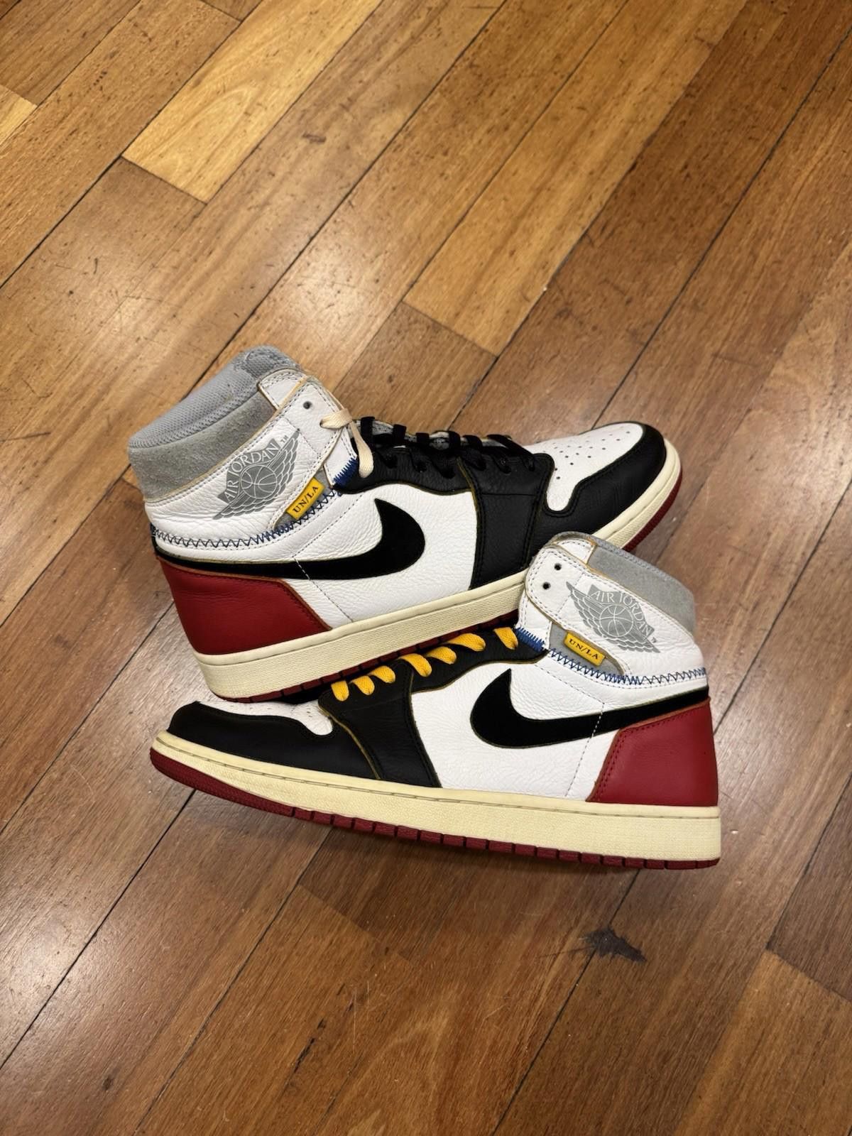 Jordan Brand Jordan 1 Union LA Black Toe Size 12 Size US 12 / EU 45 - 2 Thumbnail