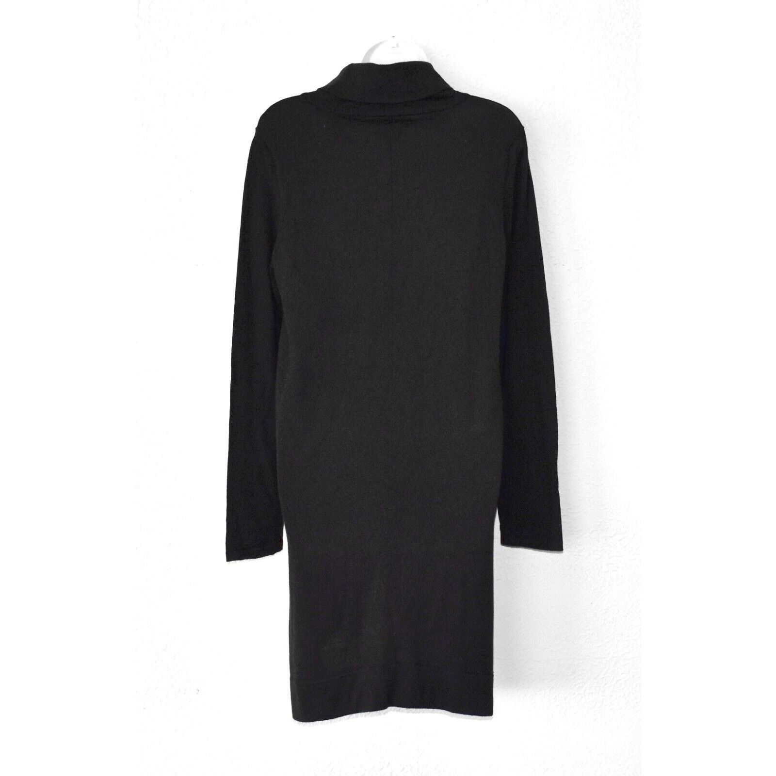Eileen Fisher EILEEN FISHER Wool Long Sleeve Turtleneck Sweater Dress Sz M Size XS / US 0-2 / IT 36-38 - 2 Thumbnail