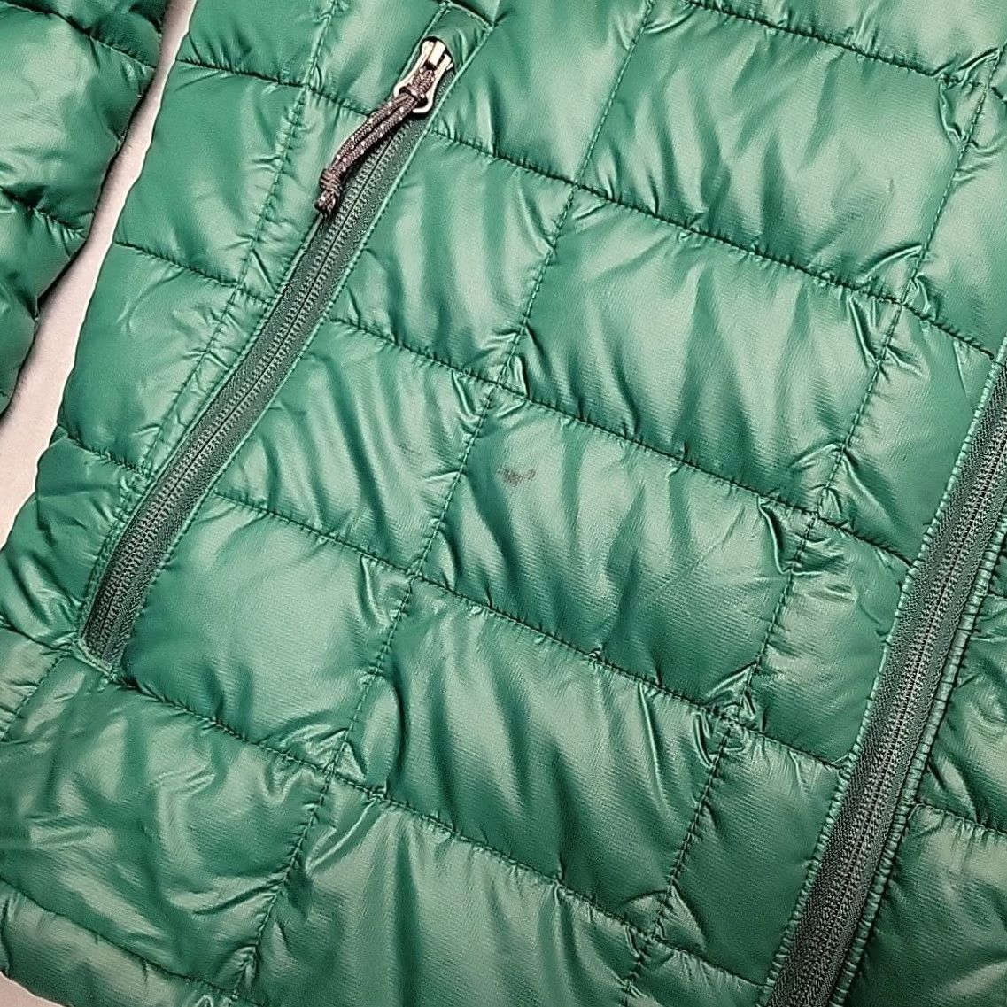 Vintage Columbia Turbo Puffer Down Jacket Mens L Green Omni Heat 650TD Full Zip Jacket Size US L / EU 52-54 / 3 - 3 Thumbnail