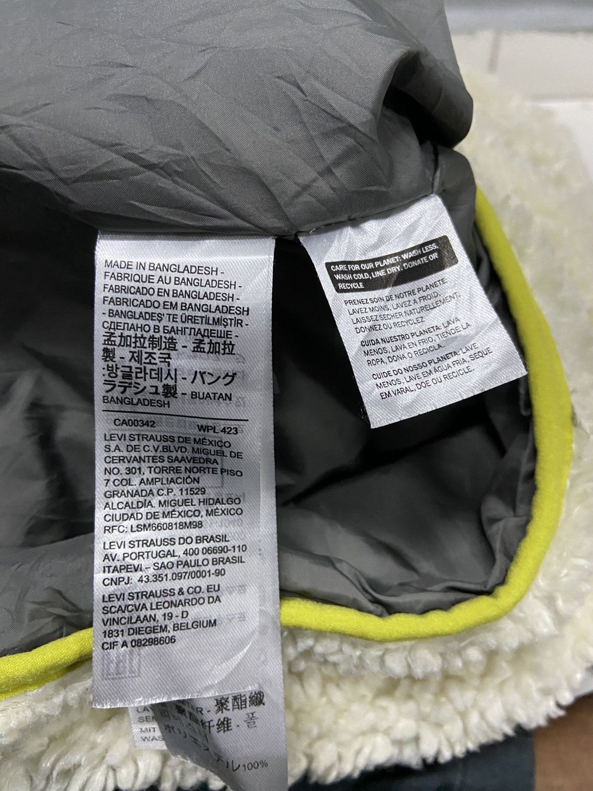 Levi's LEVI’S LAKESIDE MOCK NECK SHERPA FLEECE JACKET Size US M / EU 48-50 / 2 - 9 Thumbnail