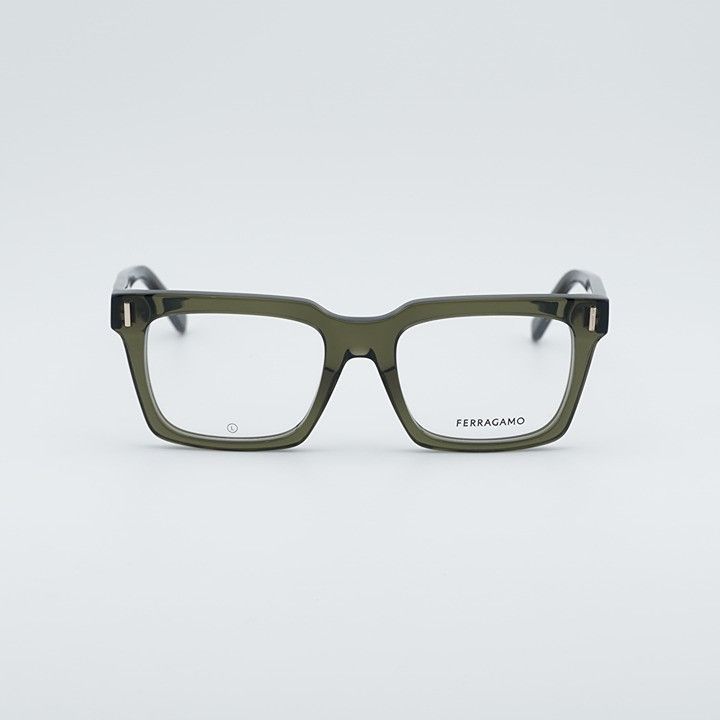 Salvatore Ferragamo Salvatore Ferragamo SF2993 320 Unisex Eyeglasses Khaki 53mm Size ONE SIZE - 6 Thumbnail