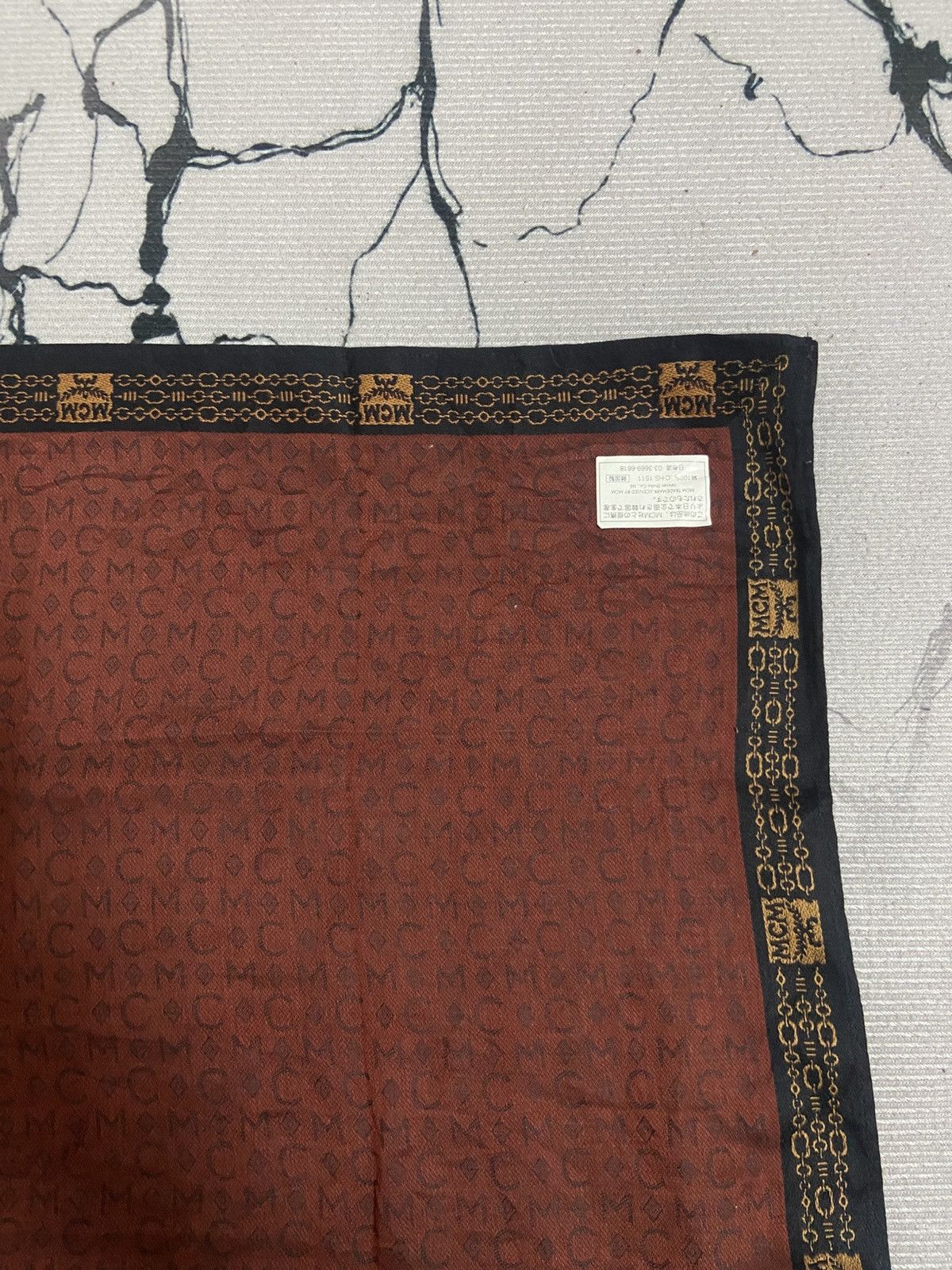 MCM MCM handkerchief / bandana / pocketsquare Size ONE SIZE - 3 Thumbnail