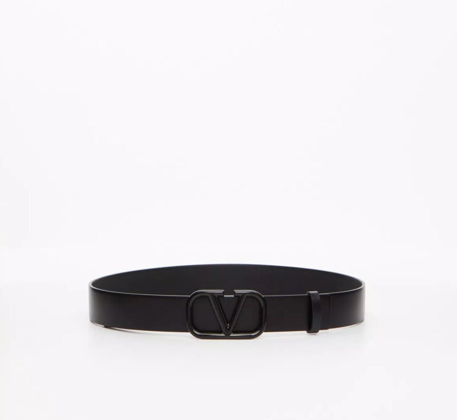 Designer Valentino Vlogo Signature Belt Size 85 Size ONE SIZE - 1 Thumbnail