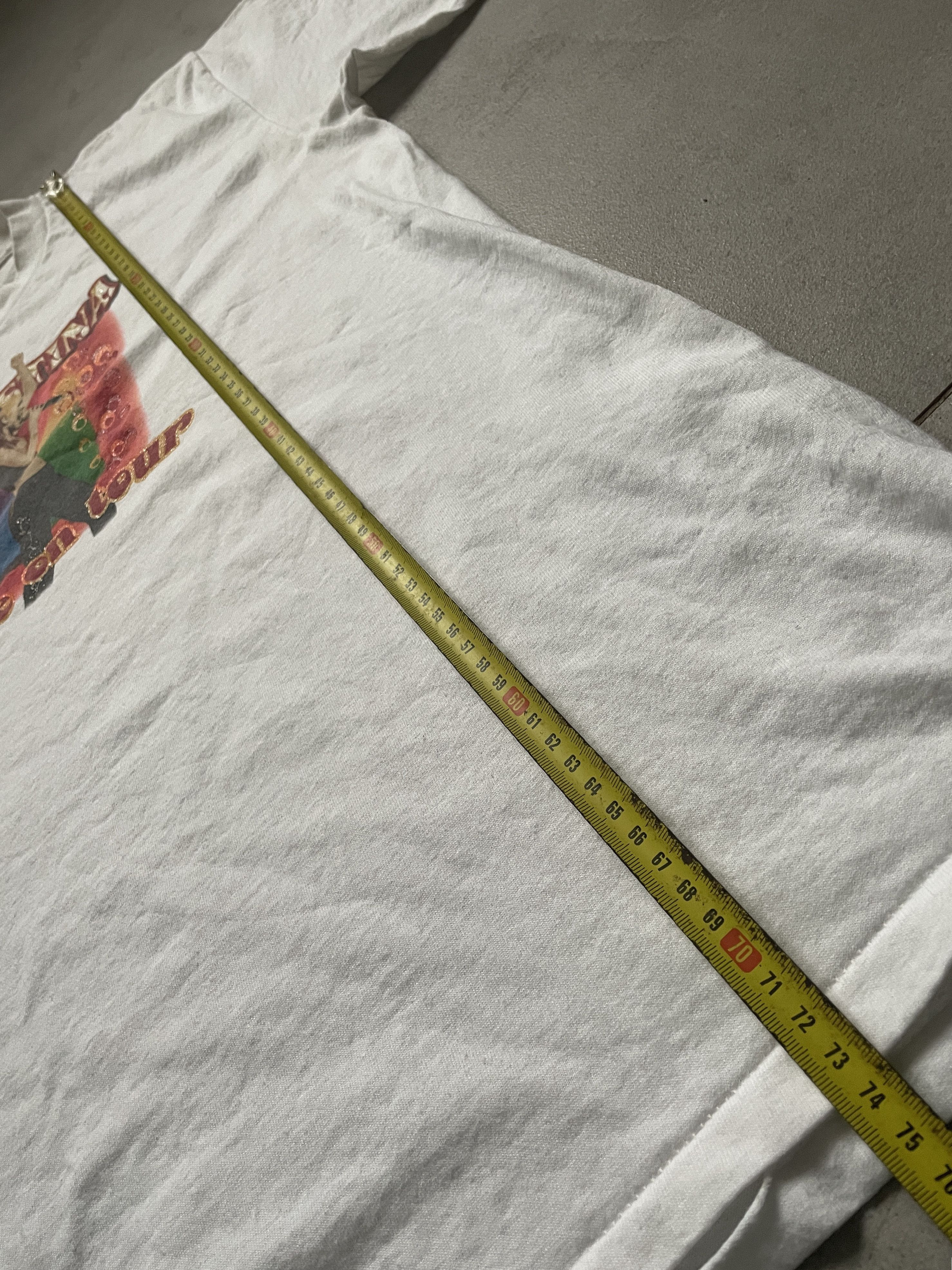Band Tees VINTAGE CHRISTINA AGUILERA LIVE ON TOUR 90S TEE Size US L / EU 52-54 / 3 - 4 Thumbnail