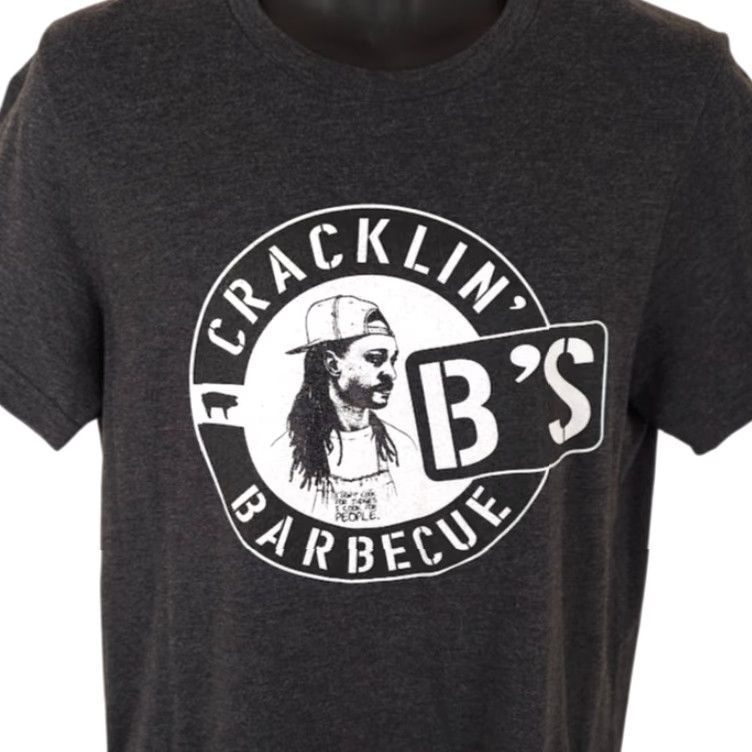 Vintage Bs Cracklin Barbecue T Shirt Mens Size Medium Black Atlanta Georgia BBQ Size US M / EU 48-50 / 2 - 2 Thumbnail
