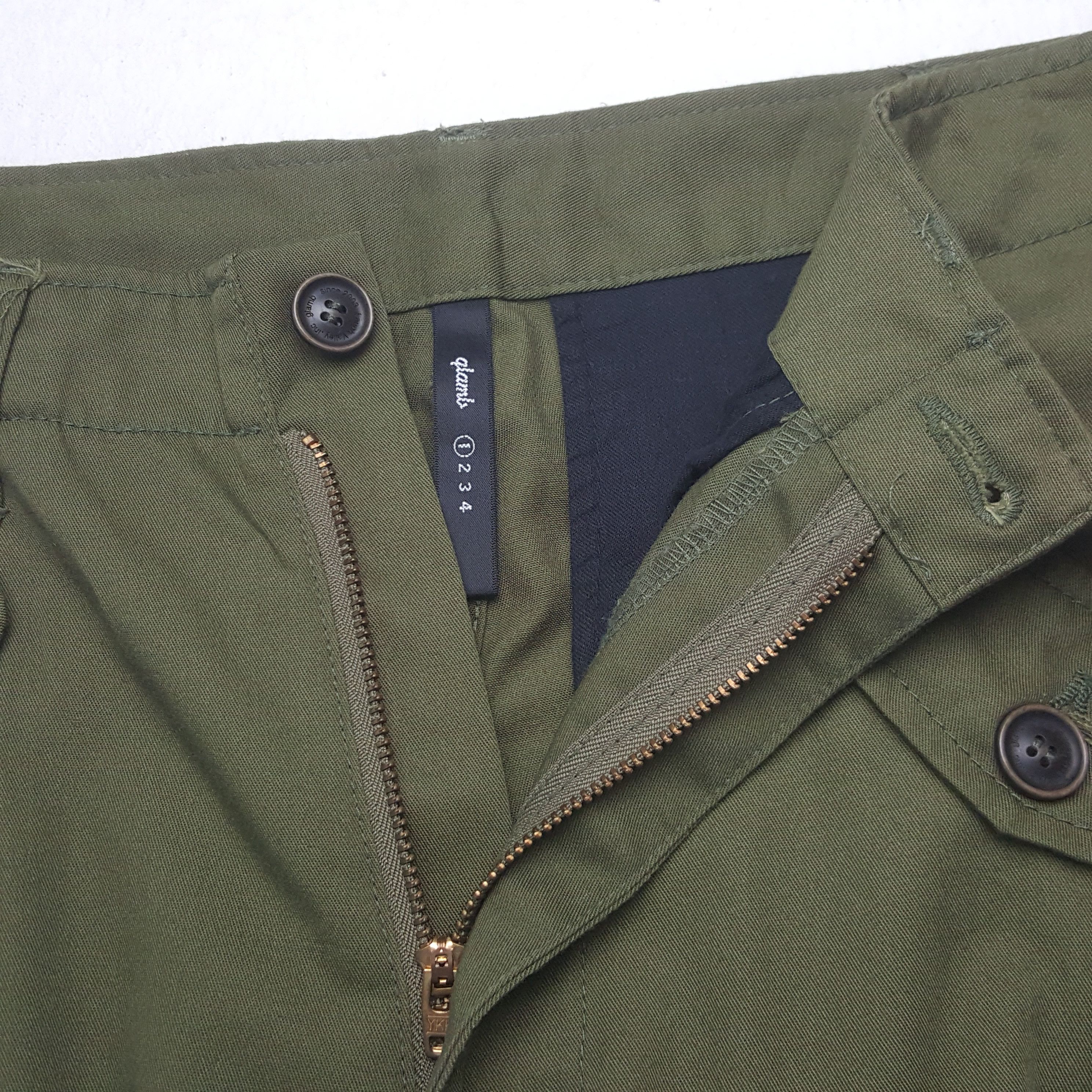 Japanese Brand Vintage Glamb Cargo Slim Fit Japanese Pants Size US 31 - 12 Thumbnail