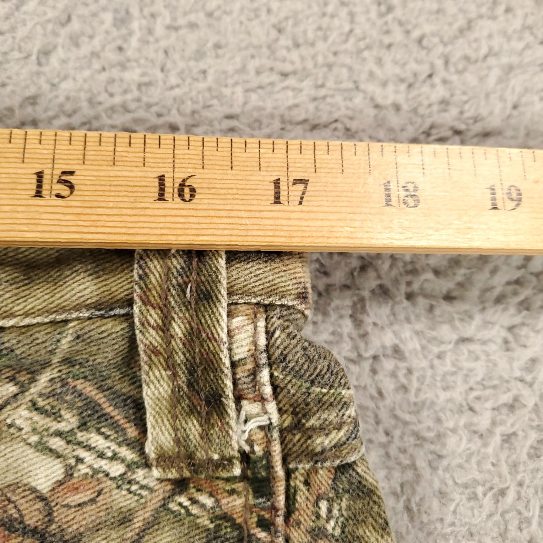 Vintage Mossy Oak Camo Jeans Mens 34x34 Denim Hunting Breakup Infinity Hunters Pants Jeans Size US 34 / EU 50 - 2 Thumbnail