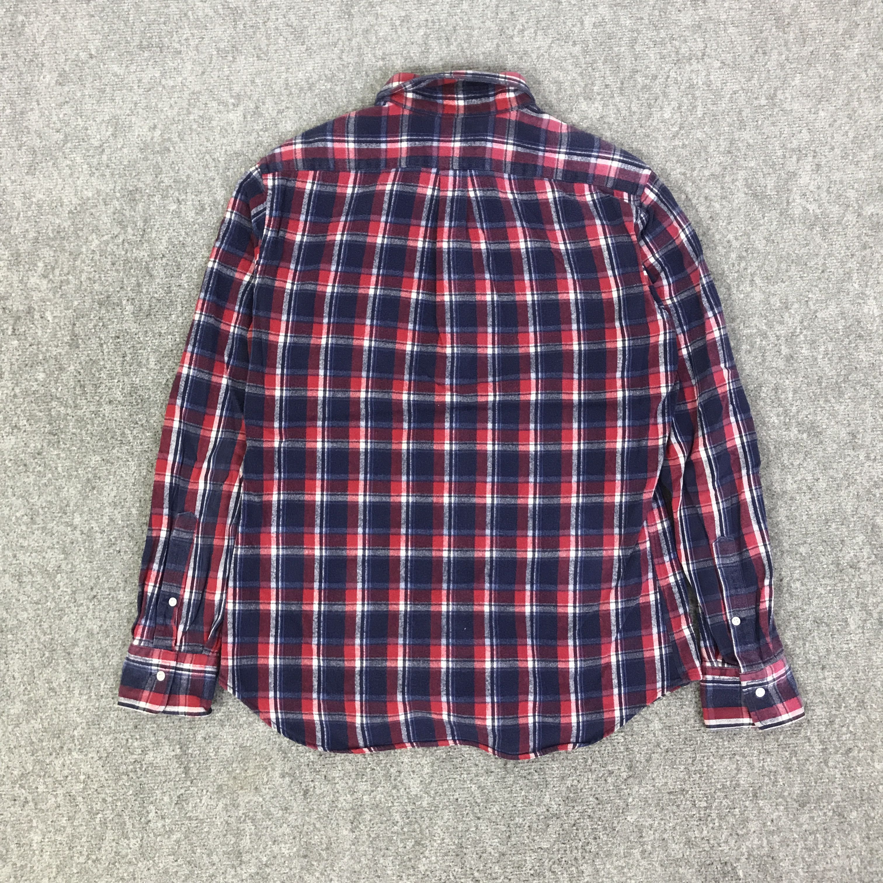 Psycho Bunny PSYCHO BUNNY TARTAN DESIGN BUTTON UP SHIRT K93B10 Size US L / EU 52-54 / 3 - 3 Thumbnail