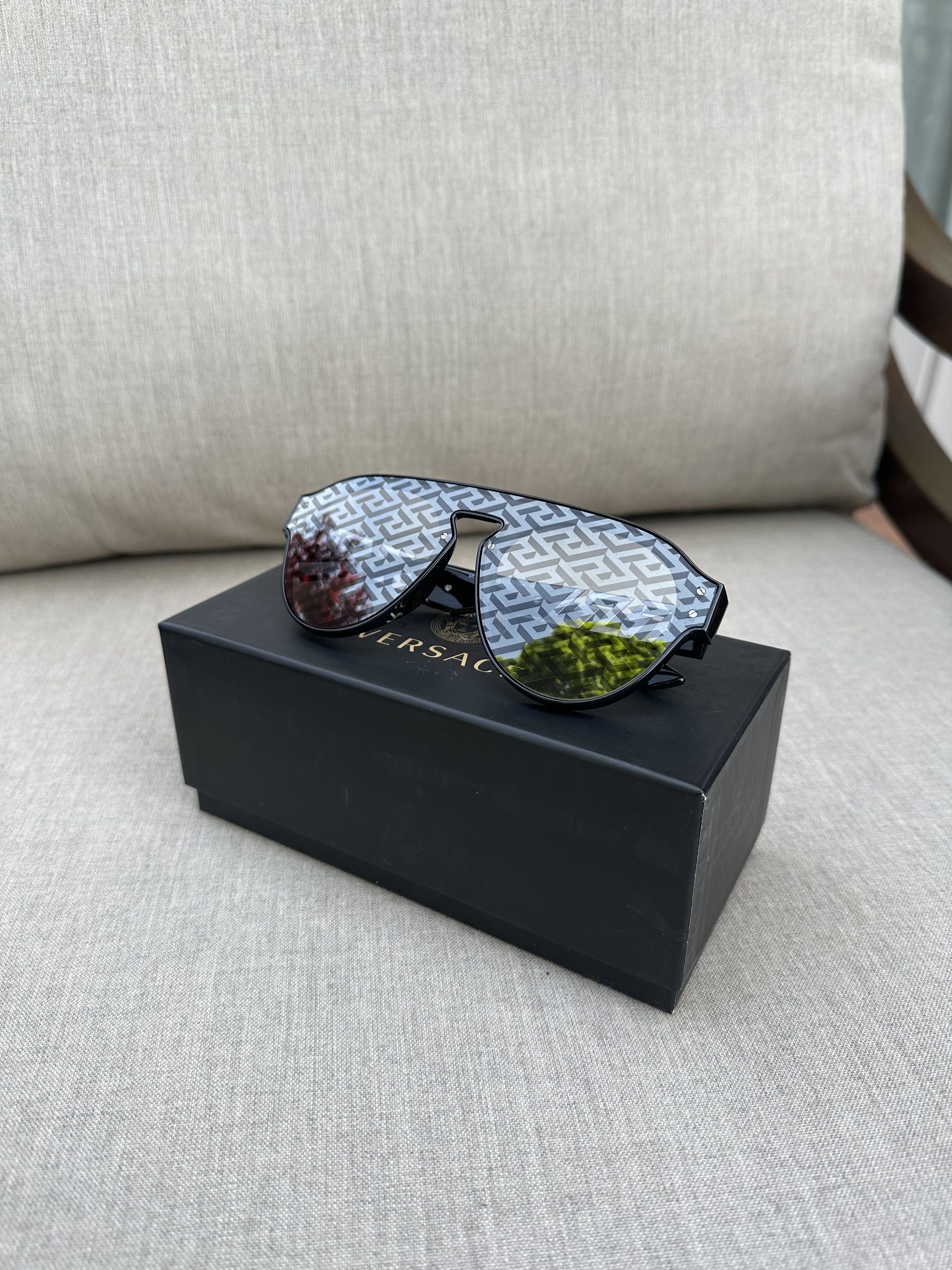 Versace 🕶️ Versace VE4420 Monogram Sunglasses – Brand New Size ONE SIZE - 10 Thumbnail