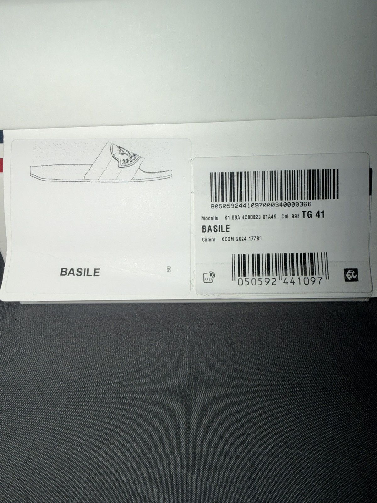 Moncler Moncler Basile Rubber Slides Size 41EU/8US Men’s Size US 8 / EU 41 - 7 Thumbnail