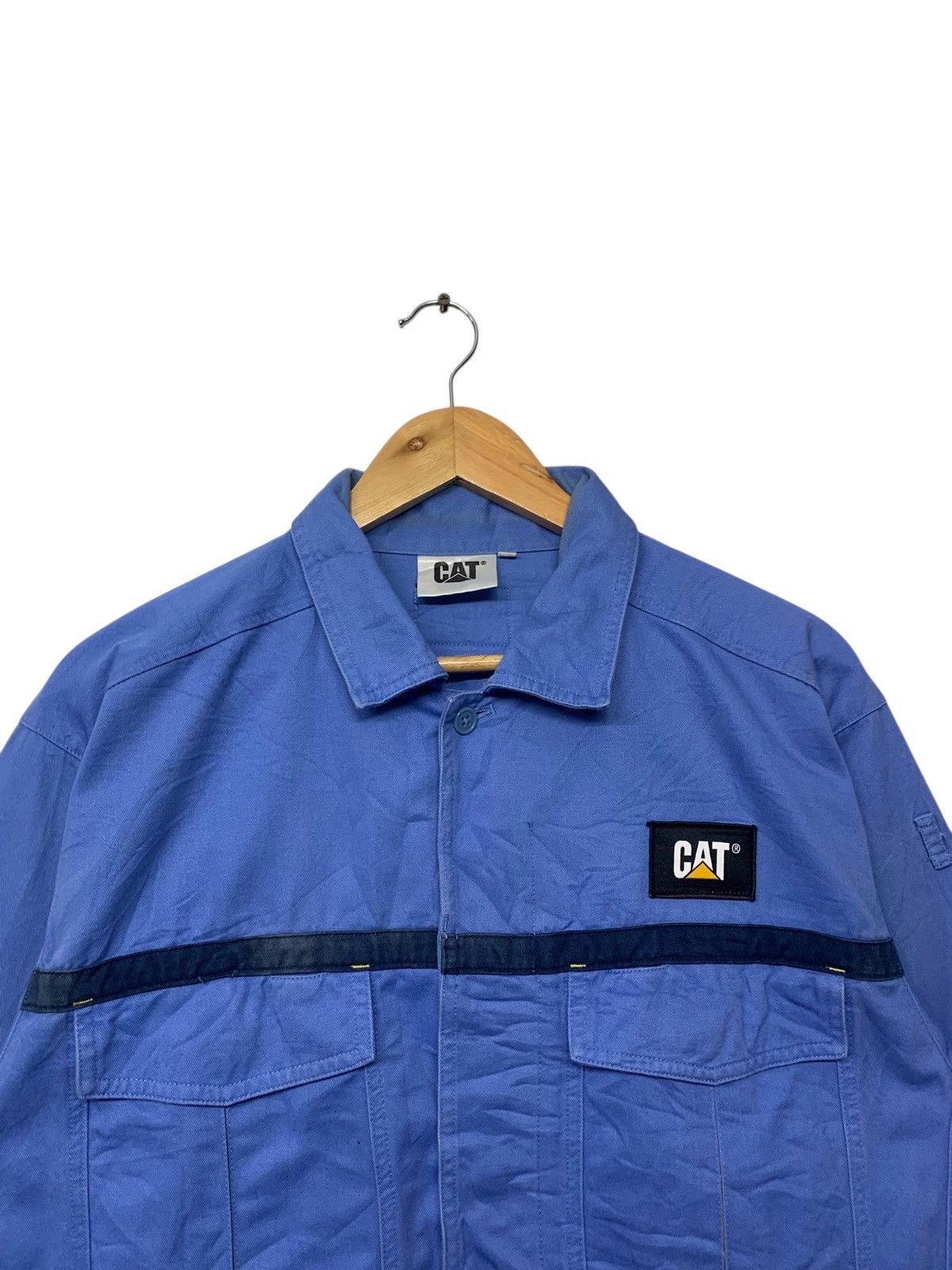 Caterpillar Rare Caterpillar Small Logo Button Ups Worker Jacket Size US L / EU 52-54 / 3 - 5 Thumbnail