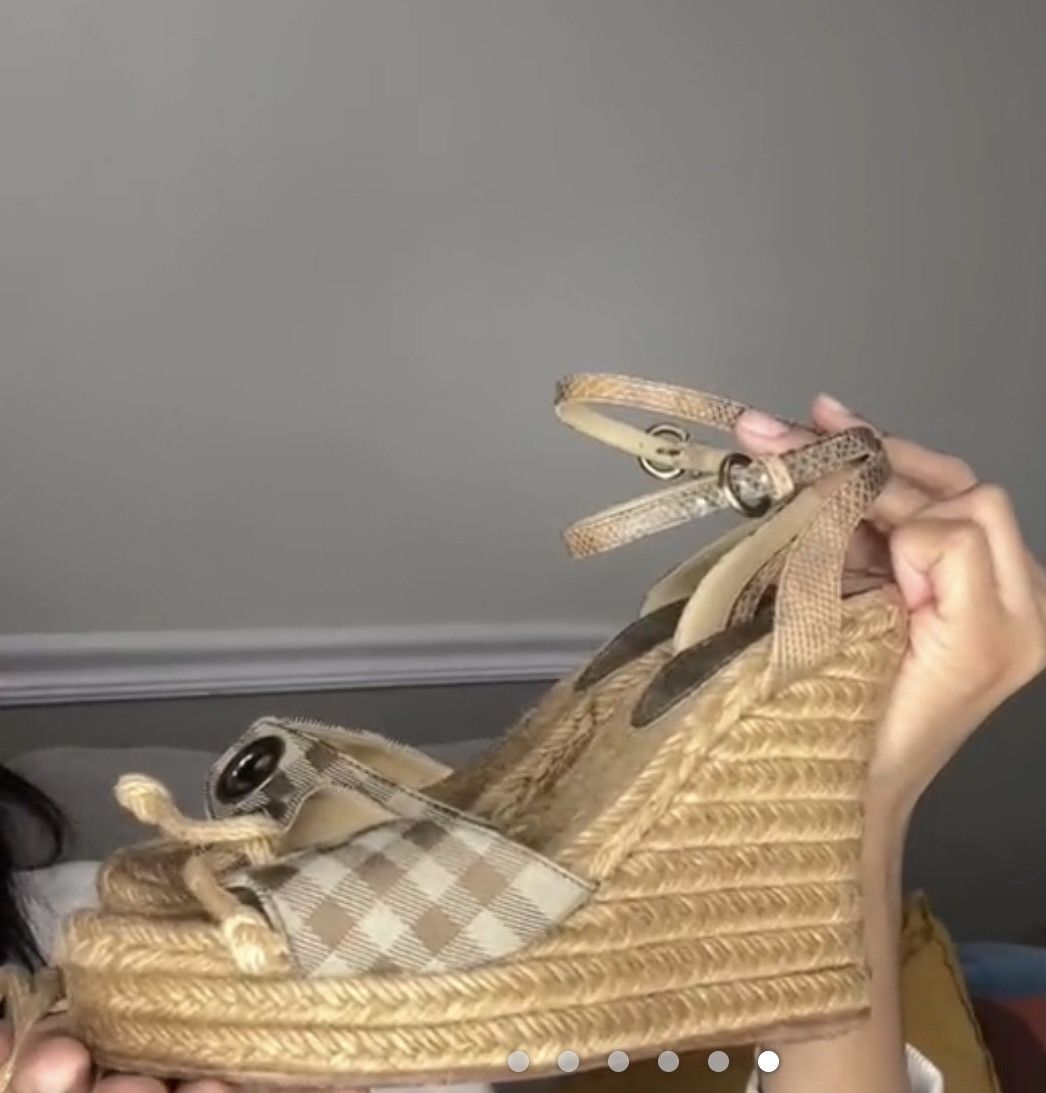 Burberry Authentic Burberry Vintage Espadrilles Size US 6 / IT 36 - 3 Thumbnail