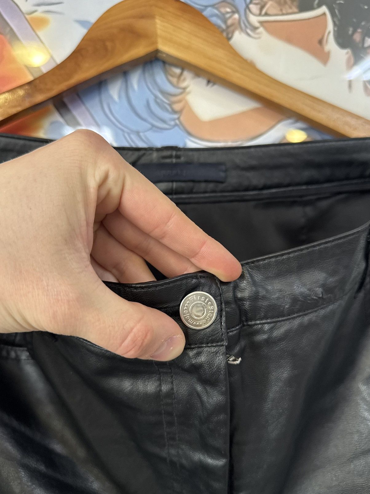 Juun.J Very crazy Juun.J Pants Leather Jeans Size US 28 / EU 44 - 6 Thumbnail