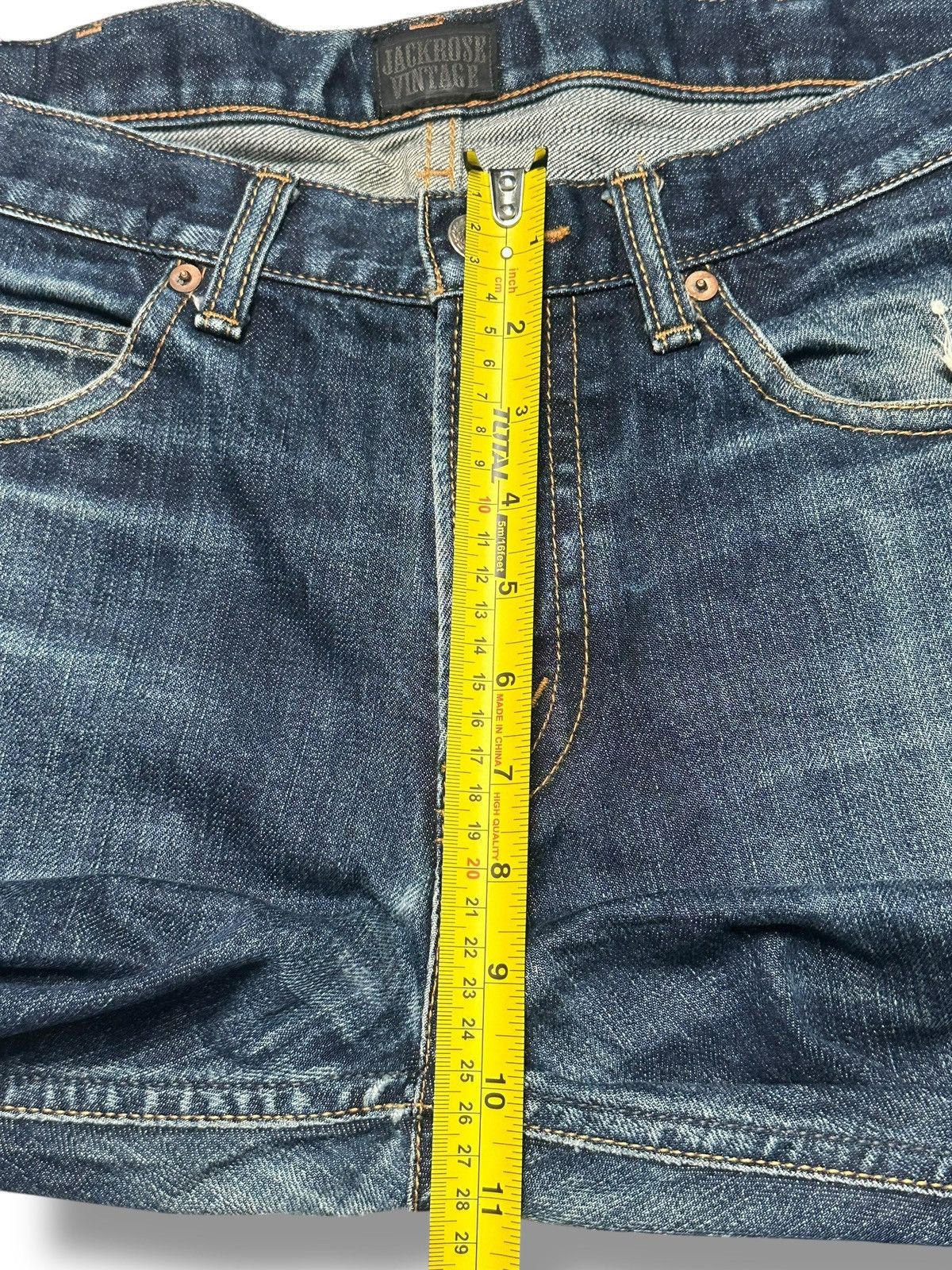 JACKROSE JACKROSE Vintage Y2K With Selvedge Straight Cut & Faded Wash Size US 33 - 21 Thumbnail
