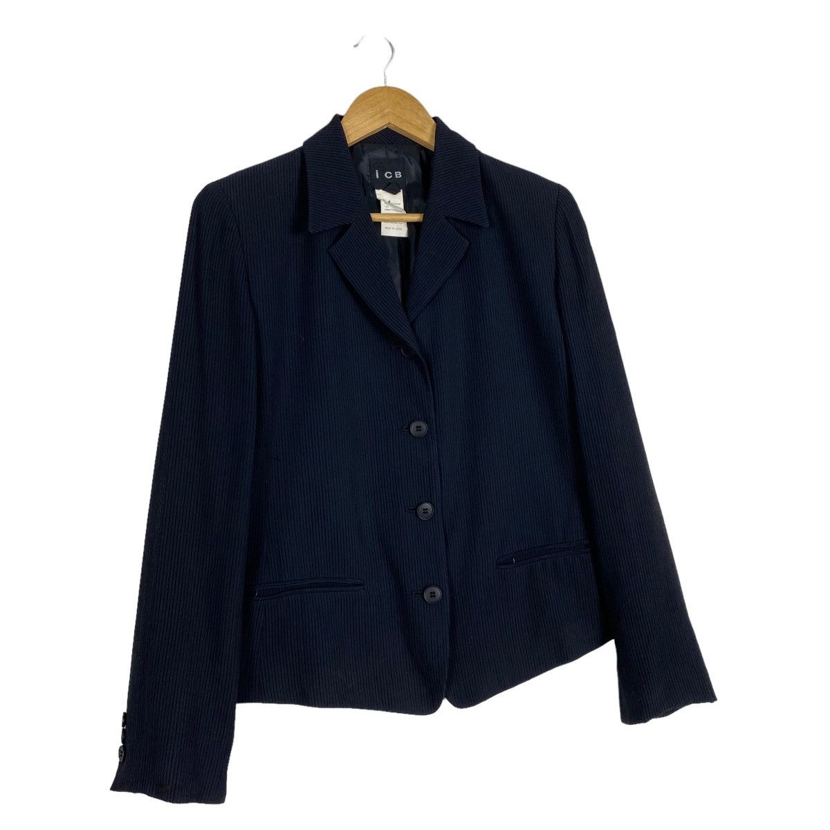 Japanese Brand I C B Made In Japan Button Coat Women Size US S / EU 44-46 / 1 - 3 Thumbnail