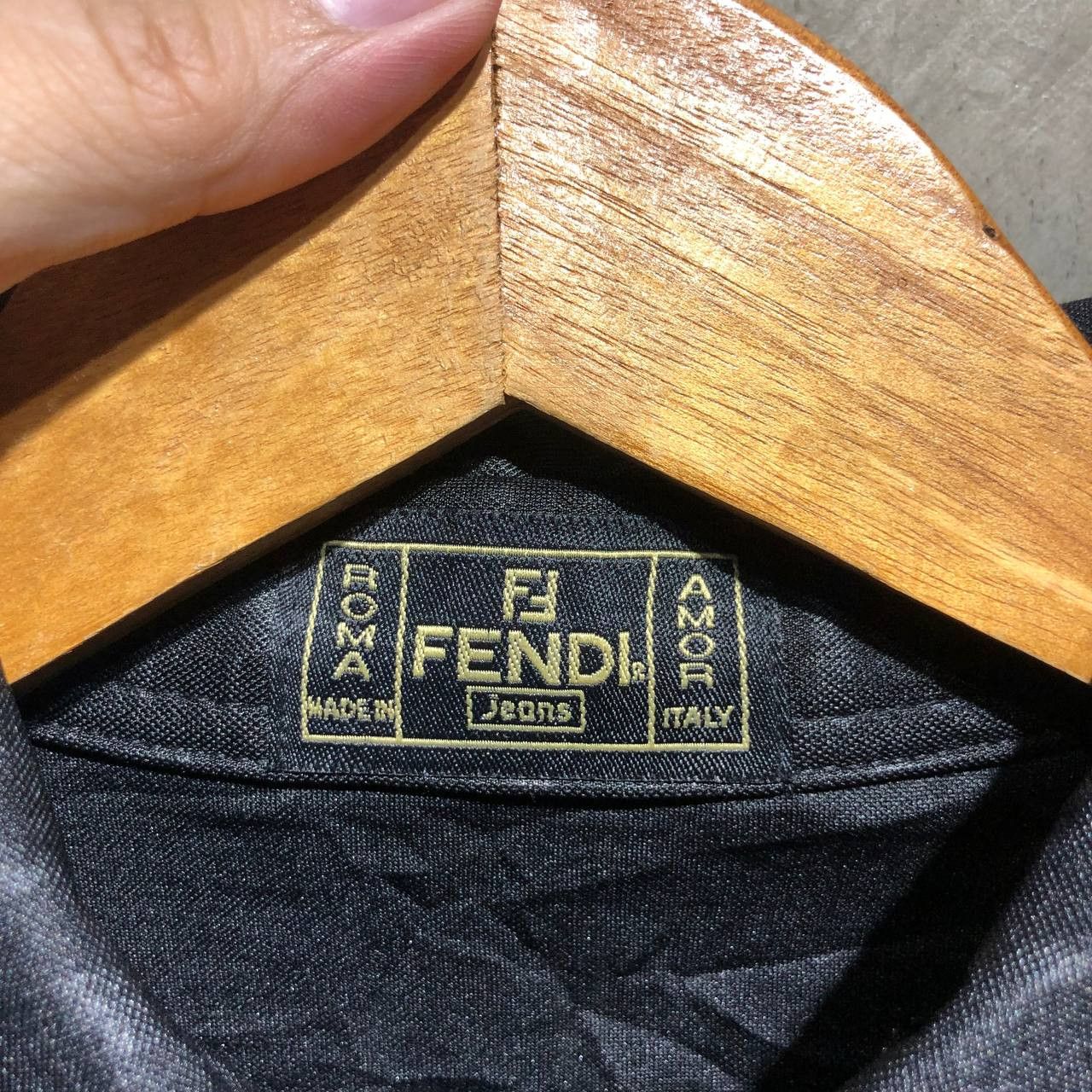 Fendi Fendi Zucca Monogram Half Button short sleeve polo Size XS / US 0-2 / IT 36-38 - 10 Thumbnail