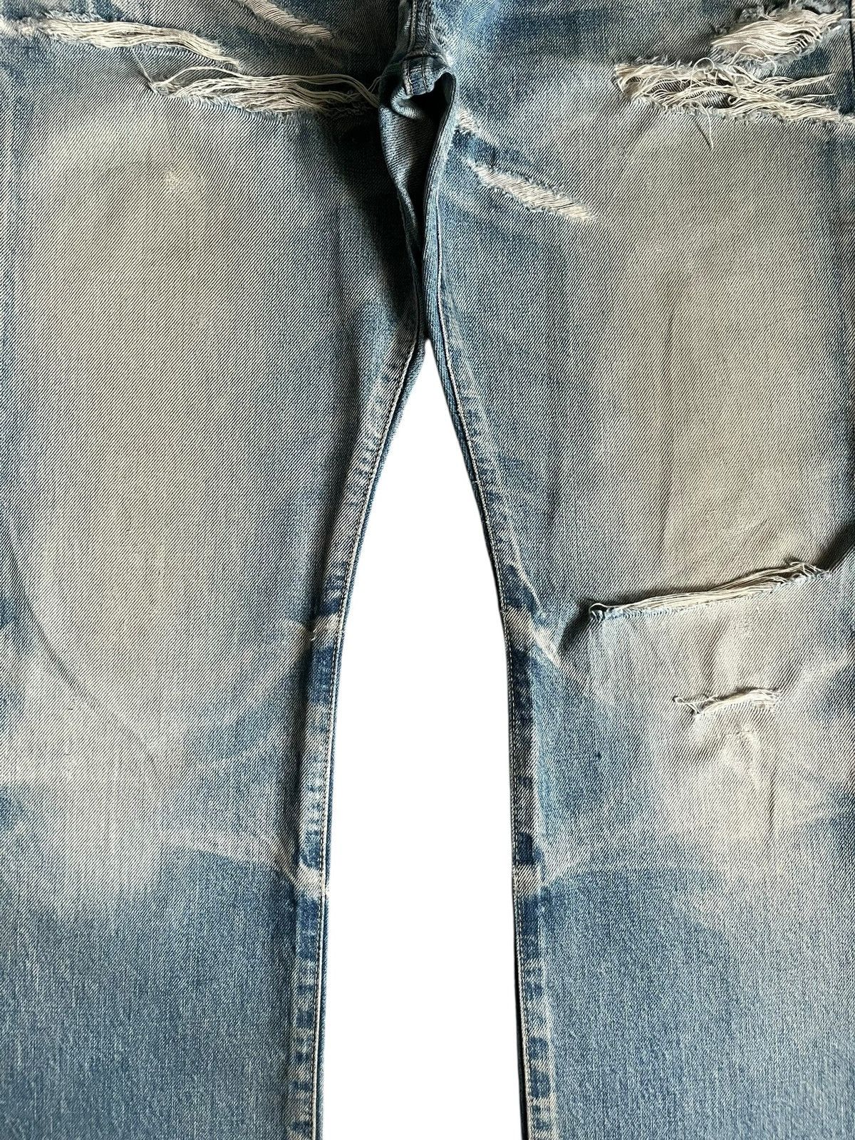 Takeo Kikuchi Vintage Takeo Kikuchi Mud Wash Distressed Jeans Size US 33 - 3 Thumbnail