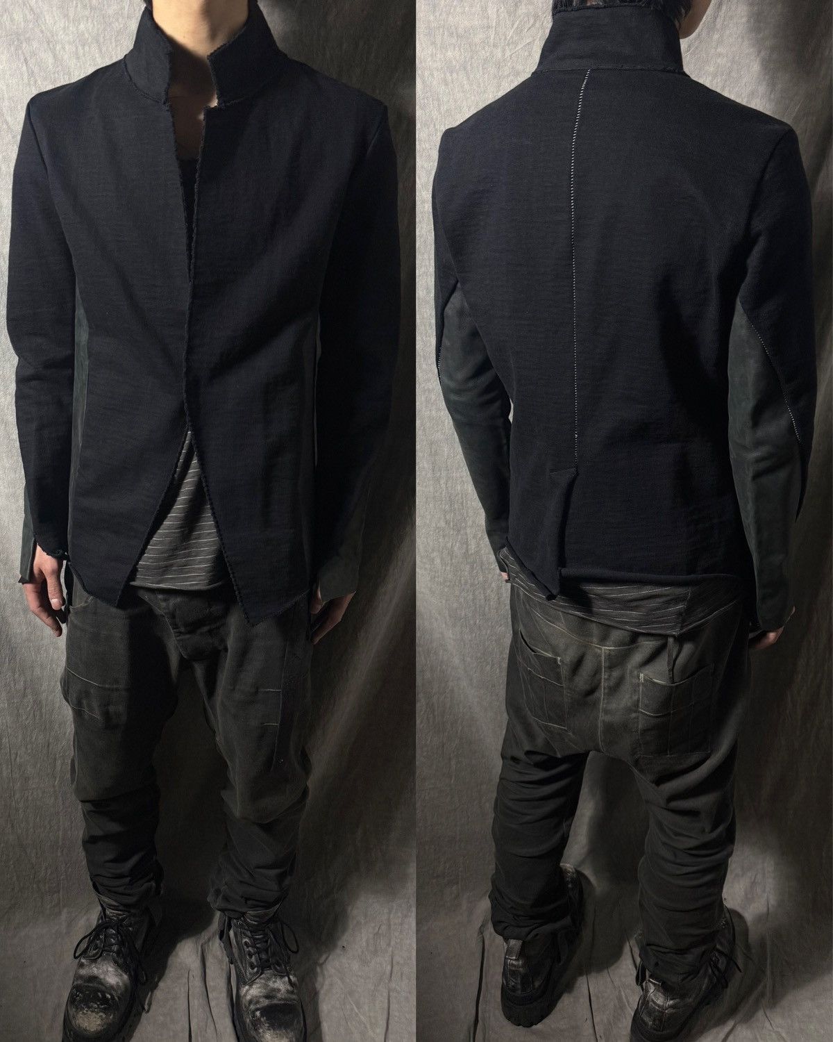 Incarnation Incarnation High-Neck Arm-Leather Jacket Size US S / EU 44-46 / 1 - 1 Thumbnail