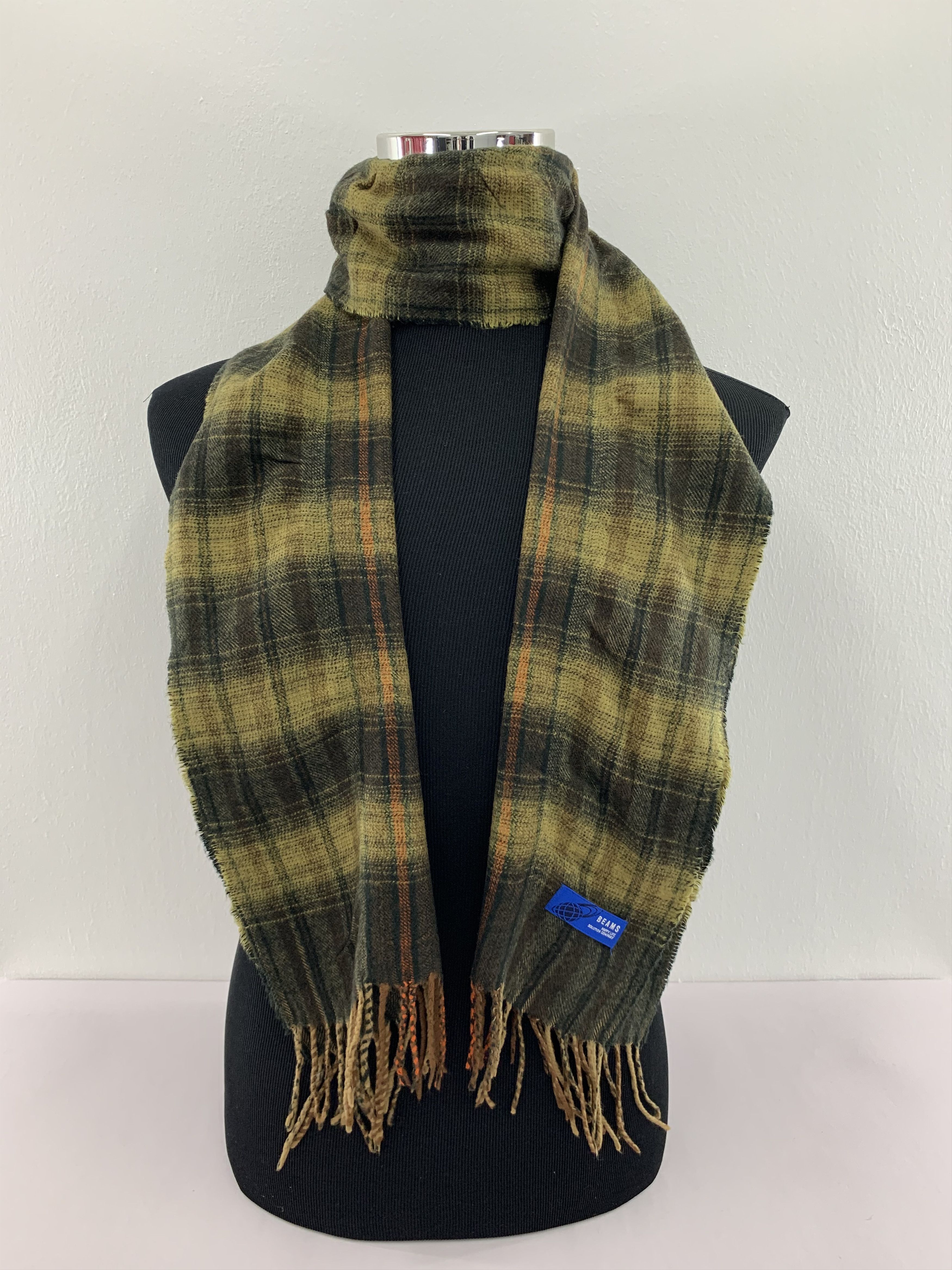 Beams Plus Beams Scarf Wool Muffler Neck Wrap BL4387 Size ONE SIZE - 1 Thumbnail