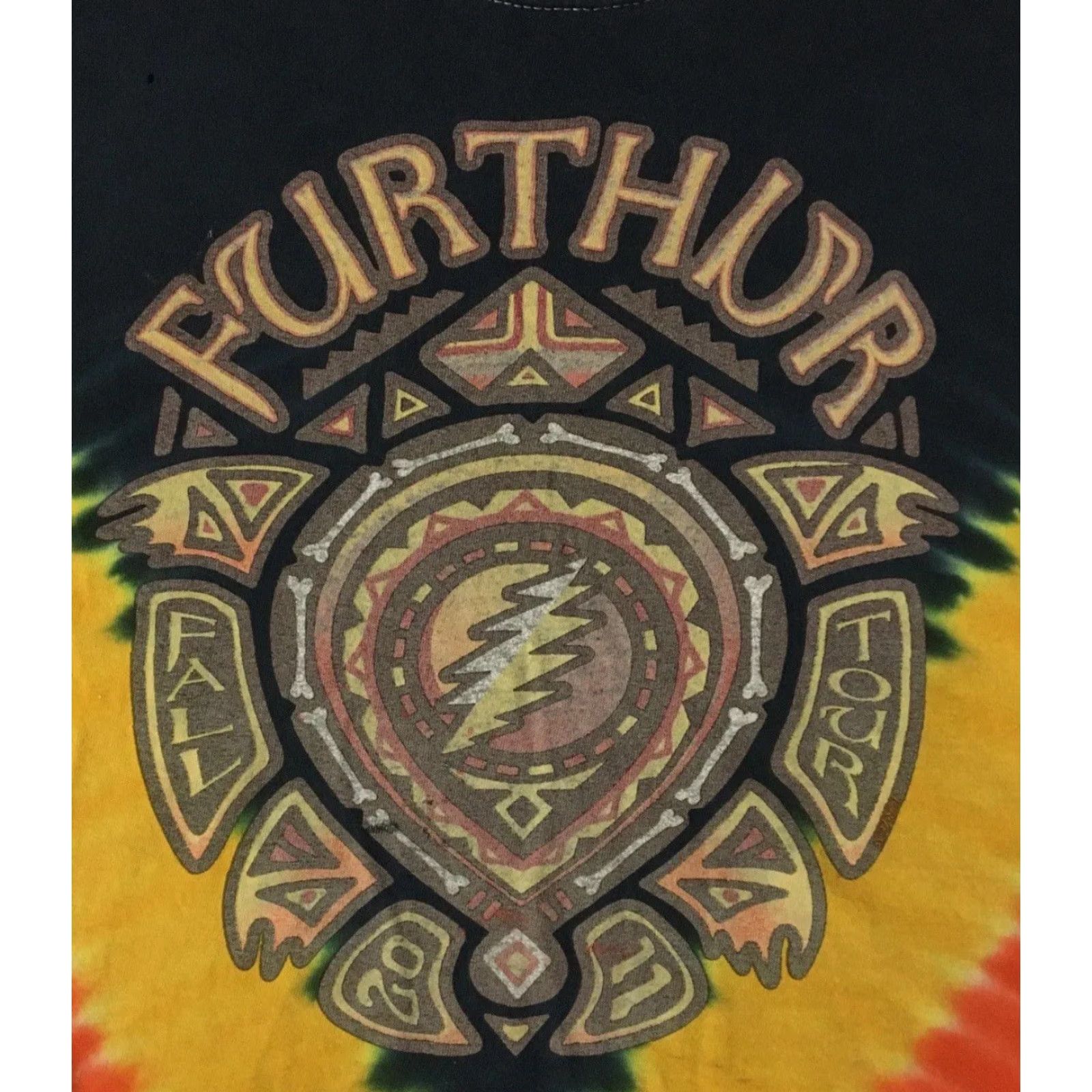 Vintage VINTAGE Grateful Dead Shirt L Purple Tie Dye 60s 70s 80s Hippie Rock Graphic Tee Mens Concert Woodstock Further Tour 2011 Faded Distress Shirts Size US L / EU 52-54 / 3 - 3 Thumbnail