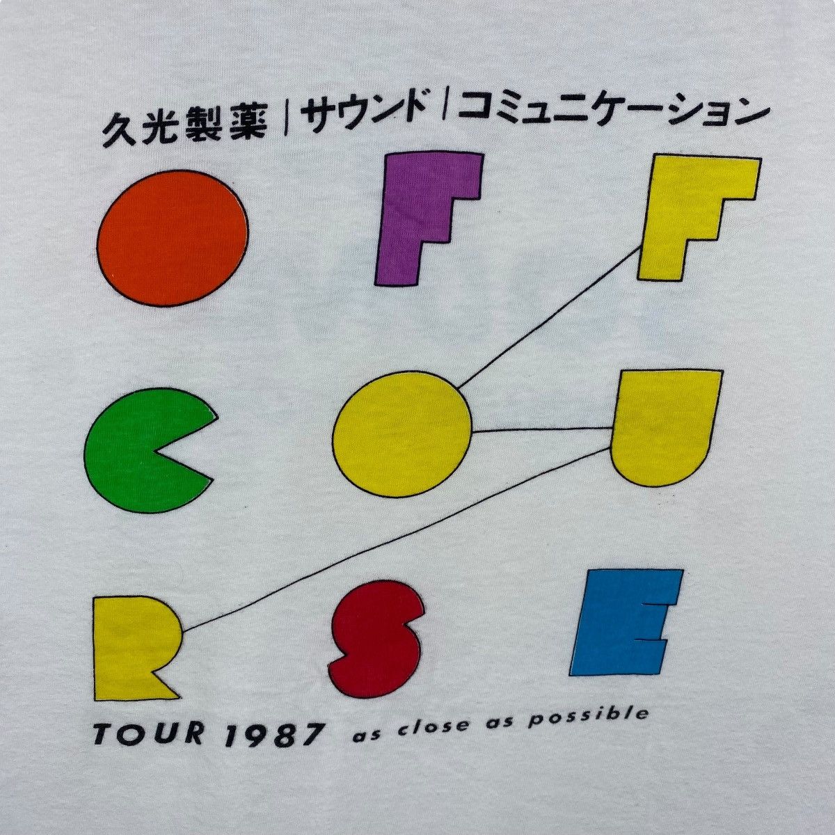 Band Tees × Vintage Vintage 80's OFF COURSE As Close As Possible Tour 1987 Tee Size US M / EU 48-50 / 2 - 2 Thumbnail