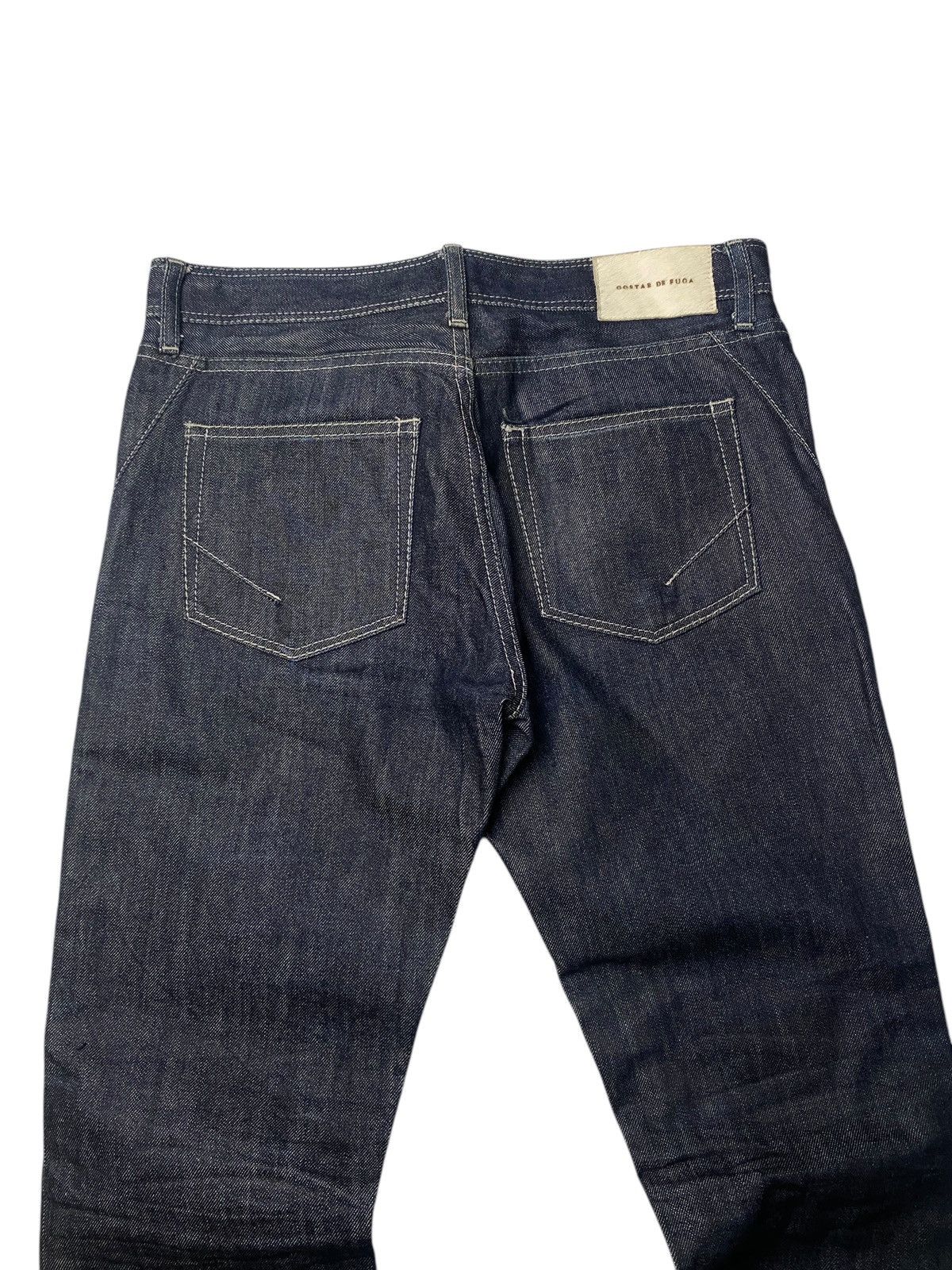 If Six Was Nine 2000's Gostar De Fuga Zipper Flared Jeans Size US 30 / EU 46 - 8 Thumbnail