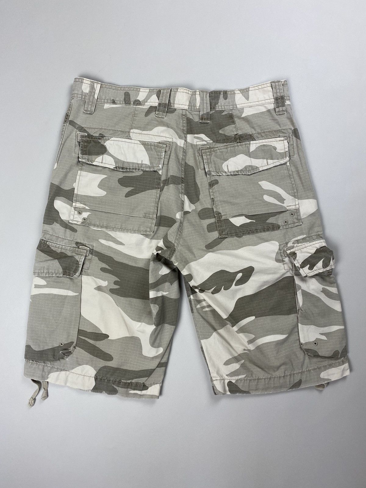 Schott Schott vintage men’s military cargo camo rip stop shorts Size US 32 / EU 48 - 18 Thumbnail