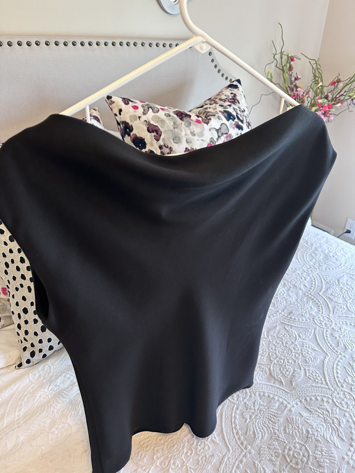Theory NWT Theory Black Draped Boatneck Top Small Size S / US 4 / IT 40 - 4 Thumbnail