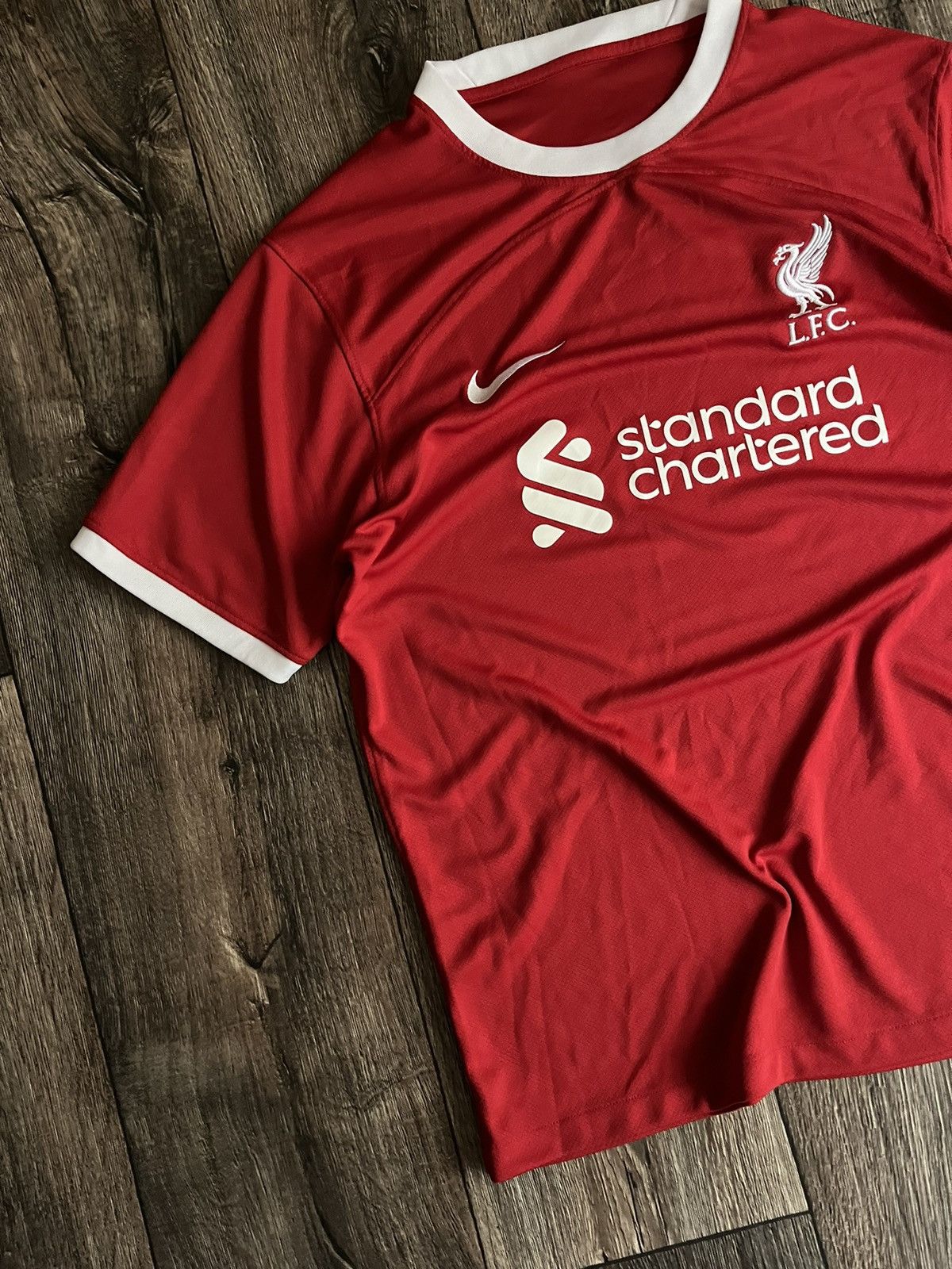 Nike Nike Liverpool 2023/2024 Home Soccer Football Jersey Size US L / EU 52-54 / 3 - 3 Thumbnail