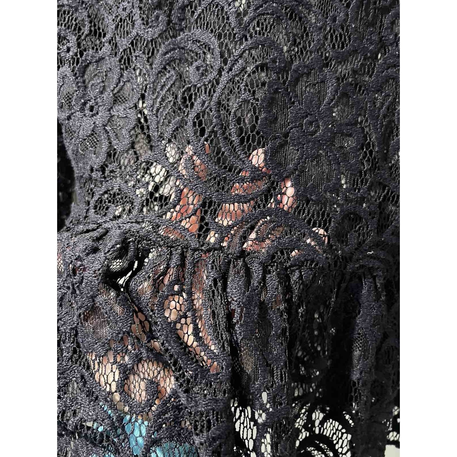 Dolce Vita Dolce Vita Women Lond Sleeve Blouse Black Size S A001788 Size S / US 4 / IT 40 - 7 Thumbnail
