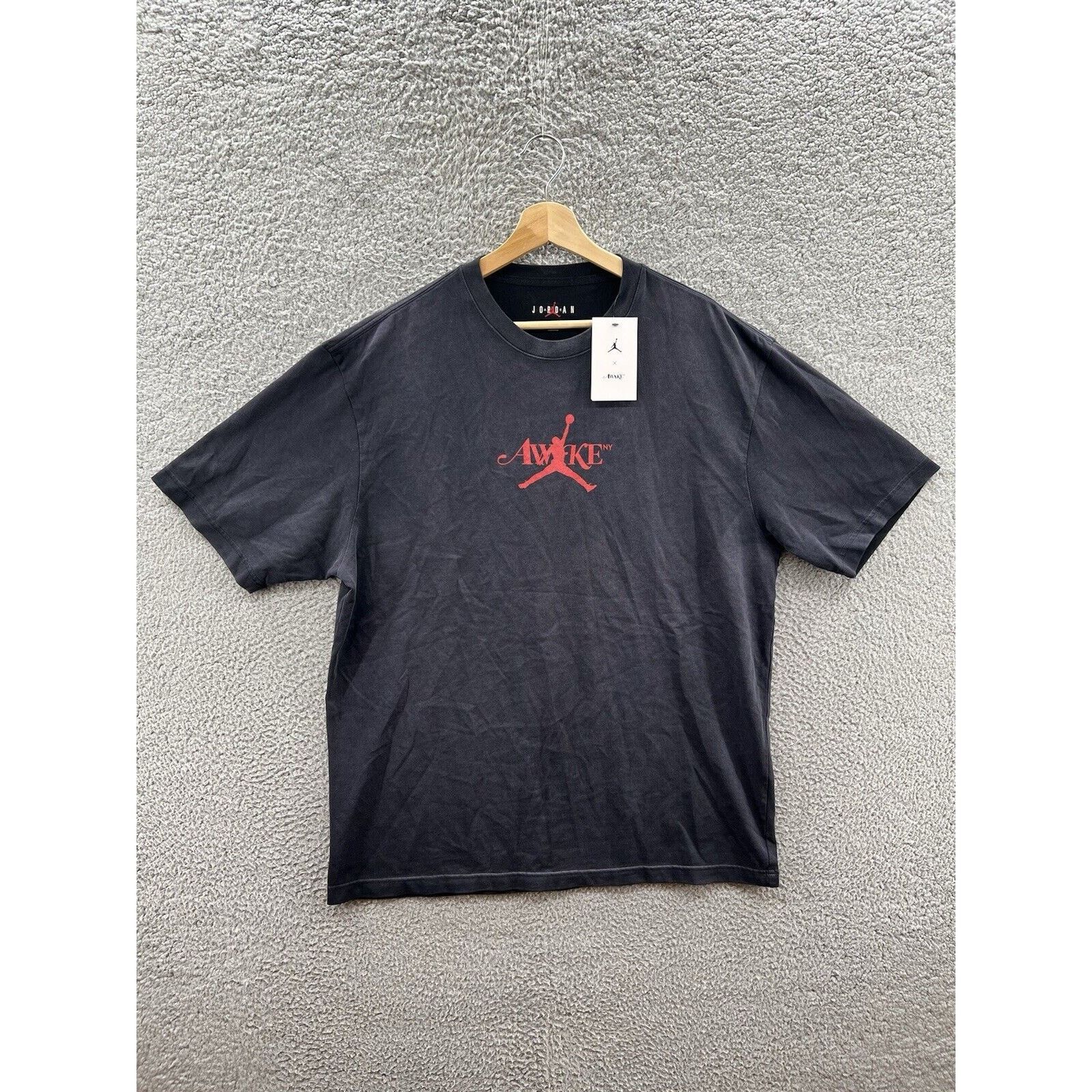 【最安】JORDAN x Awake NY Solid Tee Black M Jordan x Awake NY SOLID TEE Black | BSTN Store