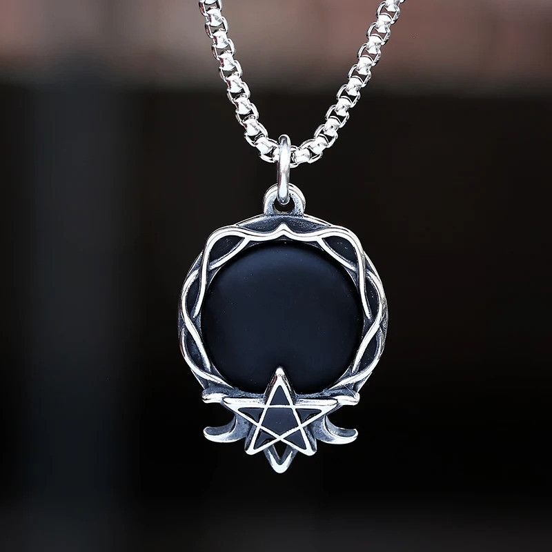 Jewelry Moon And Star Necklace Size ONE SIZE - 1 Thumbnail