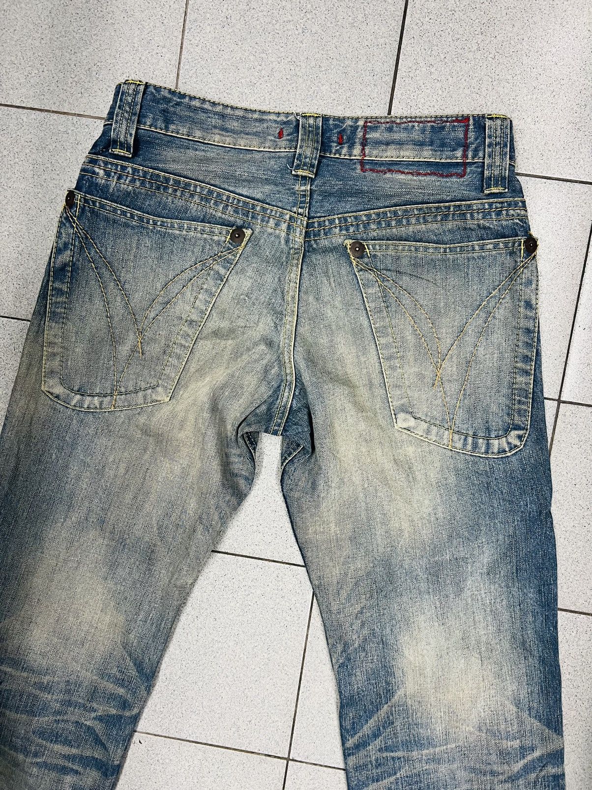 14th Addiction × Beauty Beast × Japan Blue Vintage Blue Way Rusty Flare Denim Size US 30 / EU 46 - 16 Thumbnail
