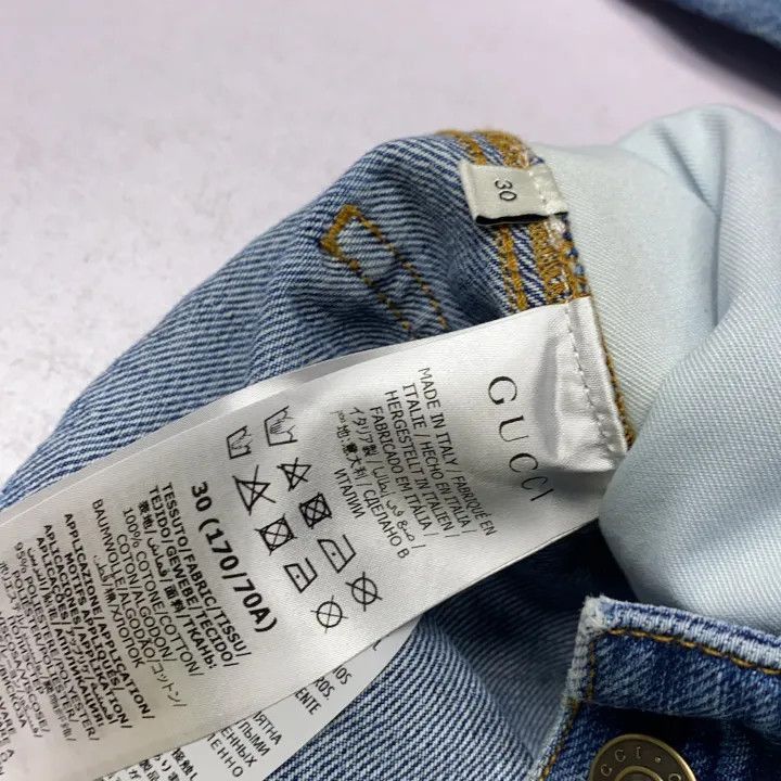 Gucci Gucci Gucci Eco Organic Denim Jeans for Men -2506 Size US 30 / EU 46 - 3 Thumbnail