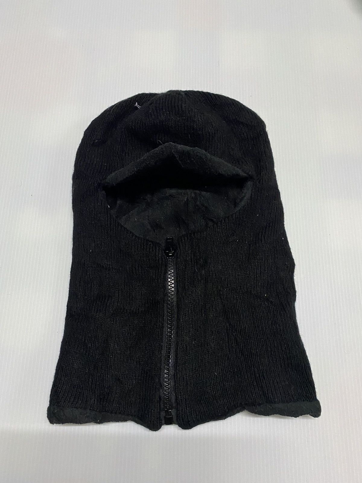 Japanese Brand Unknown Balaclava Zipper Full Mask Size ONE SIZE - 4 Thumbnail