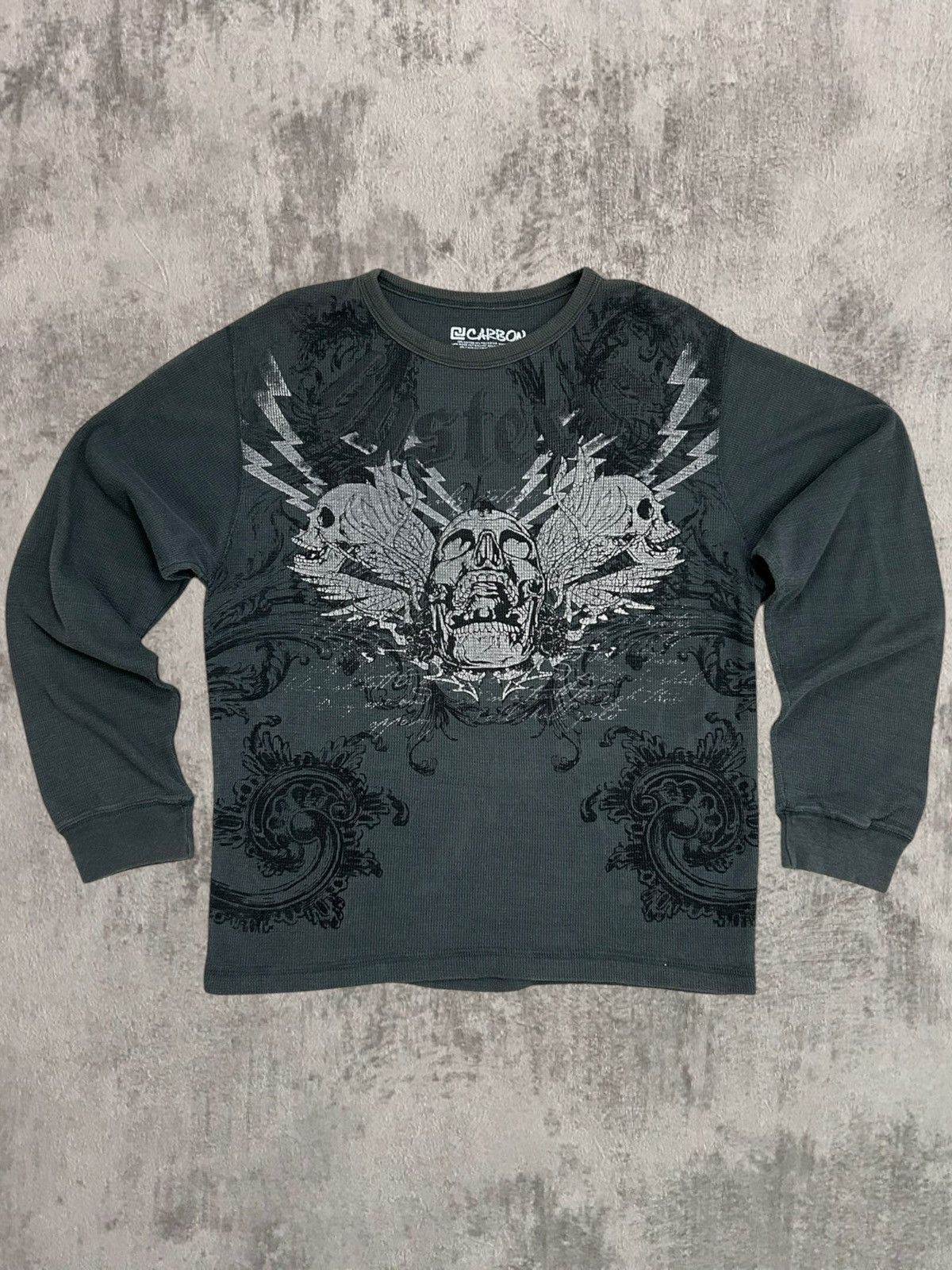 Designer × Japanese Brand Carbon Japan Art of Trio Skulls Scream Out For Sinners Size US L / EU 52-54 / 3 - 1 Thumbnail