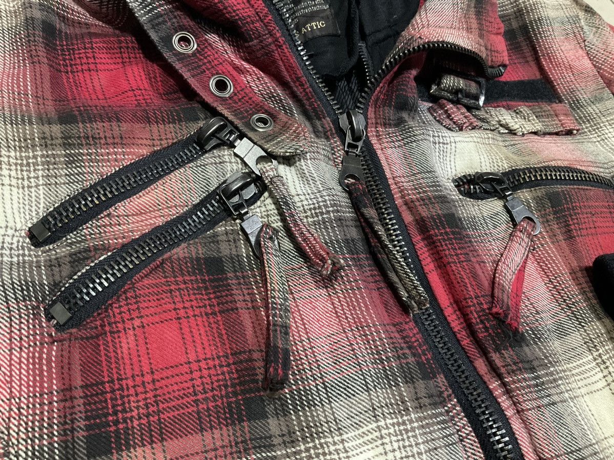 Hysteric Glamour 🔥Sick Y2K In The Attic Double Layer Jacket Hood Zipper Punk Size US L / EU 52-54 / 3 - 6 Thumbnail