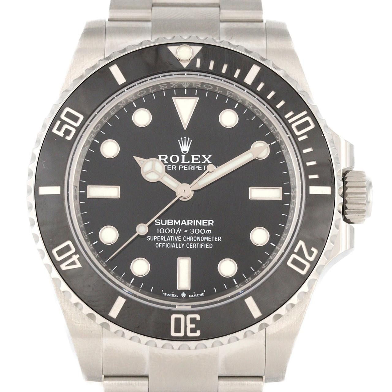 Rolex Rolex Rolex Submariner Stainless Steel Automatic Metal Automatic 124060 DUTY FREE for USA Size ONE SIZE - 1 Thumbnail