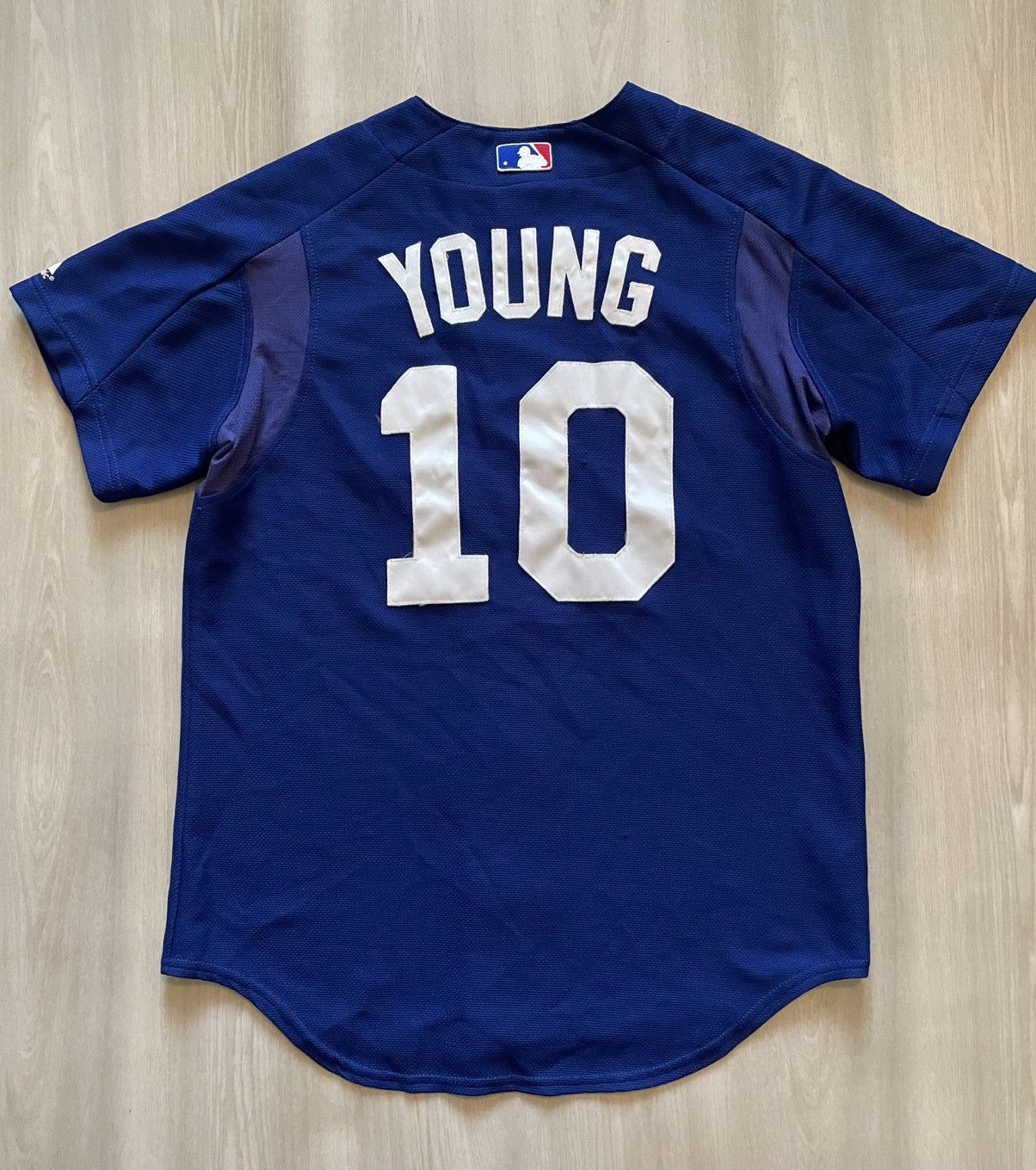 Majestic × Vintage Rare Vintage Texas Rangers Michael Young Majestic Medium Size US M / EU 48-50 / 2 - 1 Thumbnail