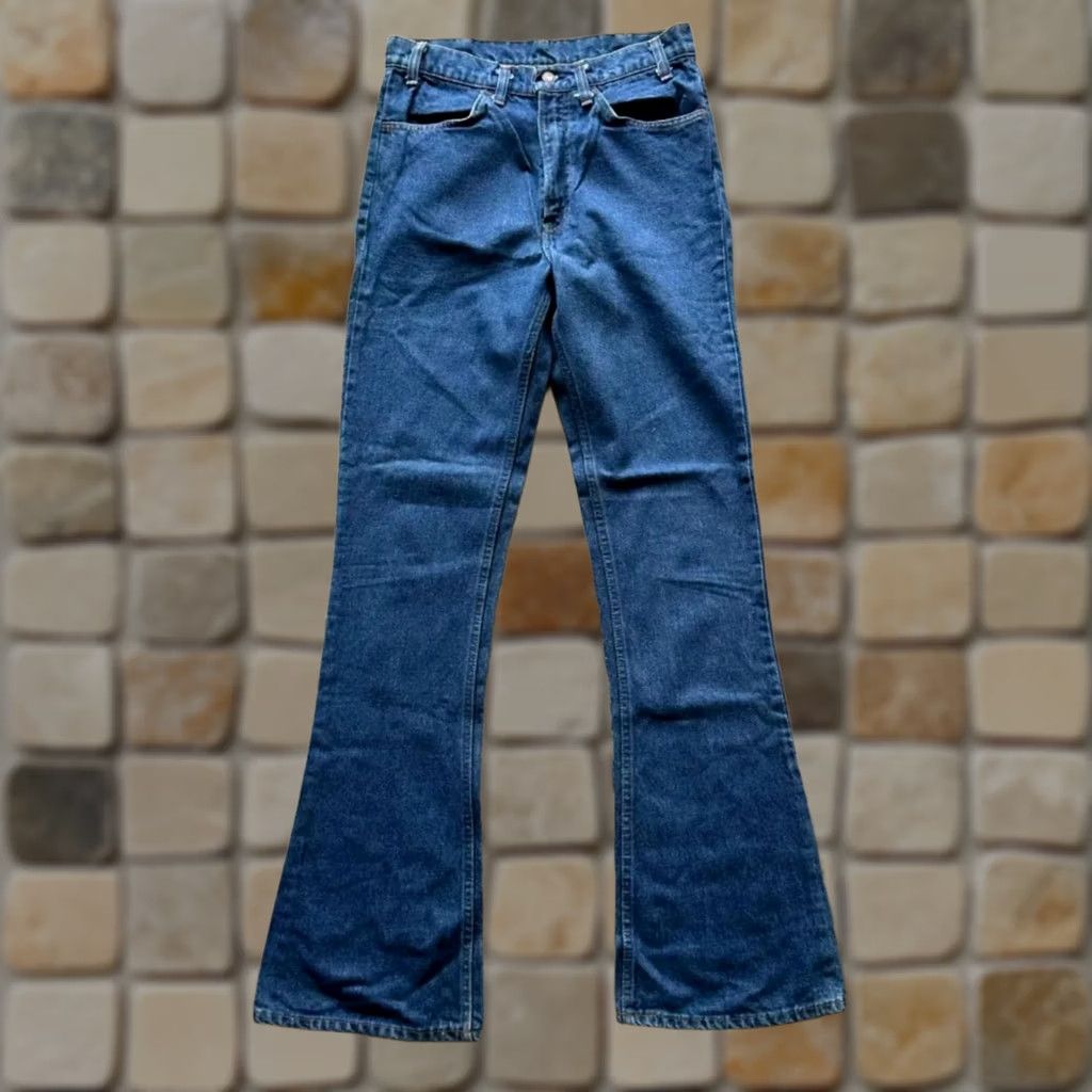 Levi's VINTAGE Levi's Orange Tab 646 Flared Denim Jeans Size 30X34 Men Size US 30 / EU 46 - 1 Thumbnail