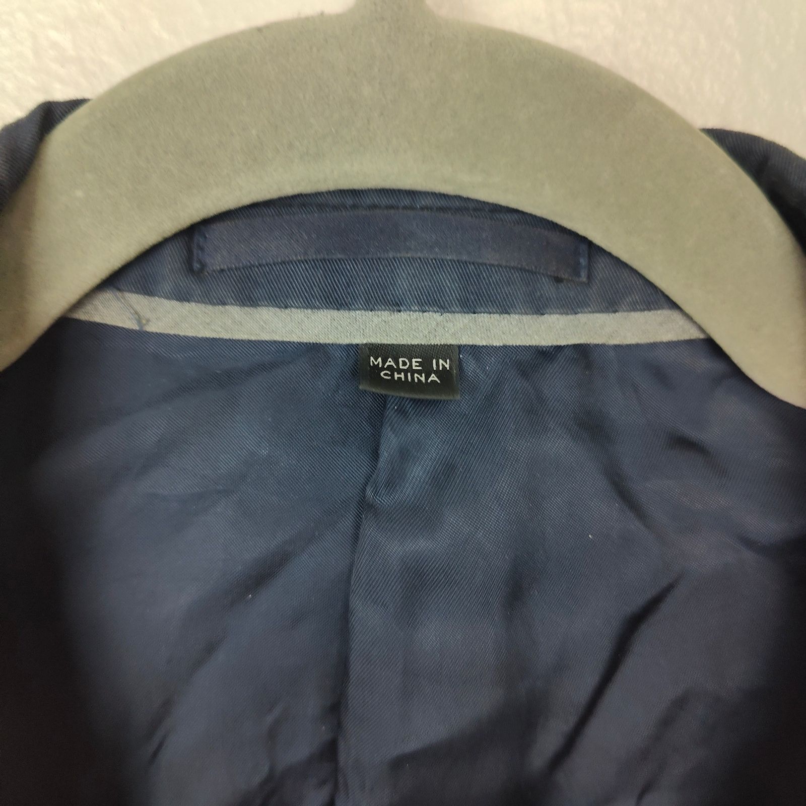 J.Crew J Crew Ludlow Blazer Mens 42R Navy Blue Larusmiani Cotton Size 42R - 3 Thumbnail