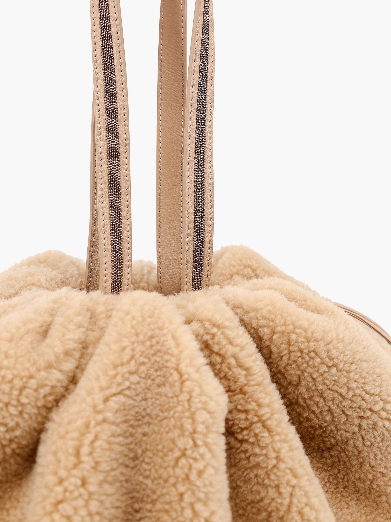 Brunello Cucinelli o1y0725 Size : OS / Handbag in Beige Size ONE SIZE - 5 Thumbnail