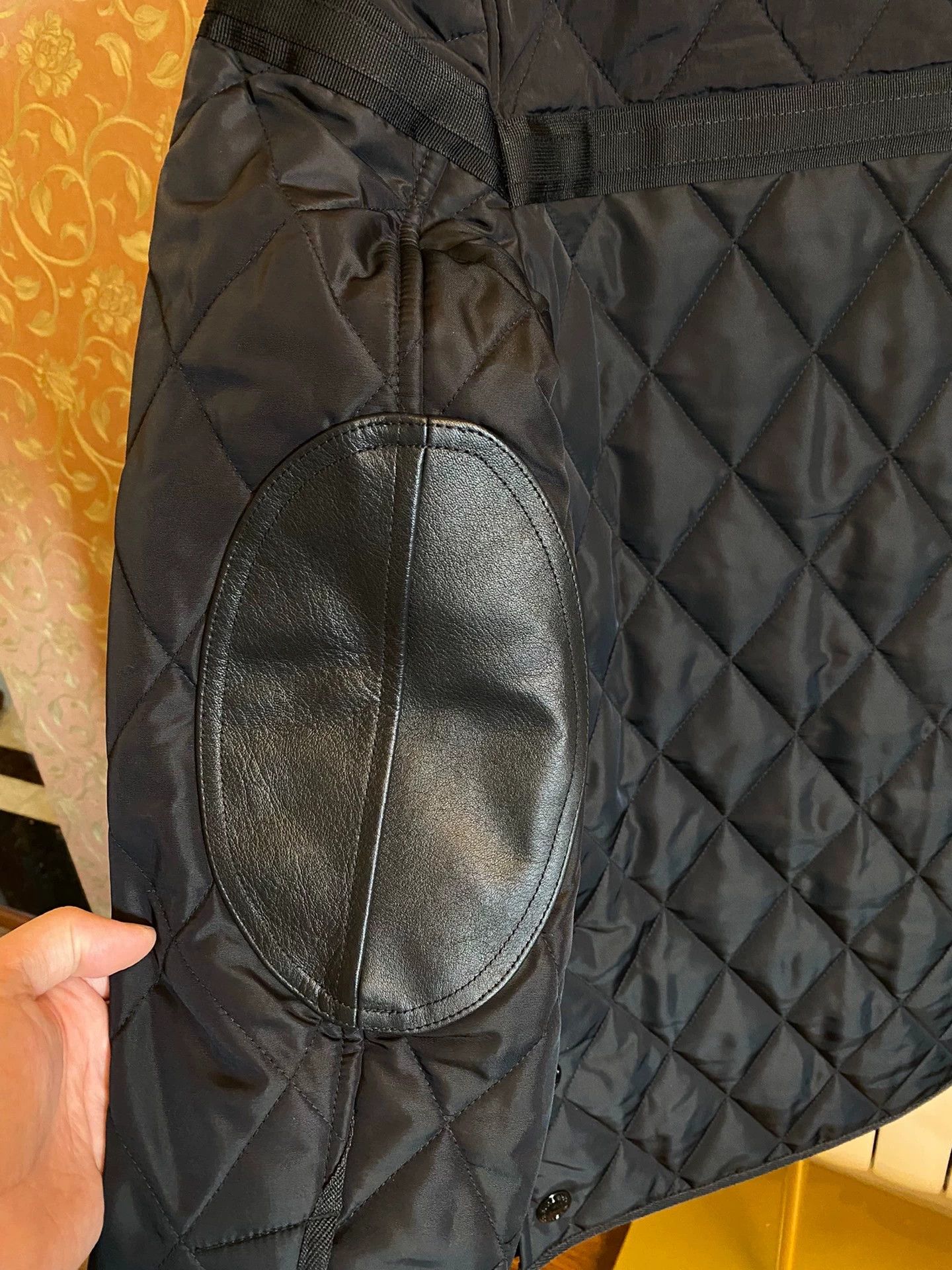 Burberry Burberry 37.5® Cowhide Elbow Reinforced Barn Jacket Size US M / EU 48-50 / 2 - 5 Thumbnail
