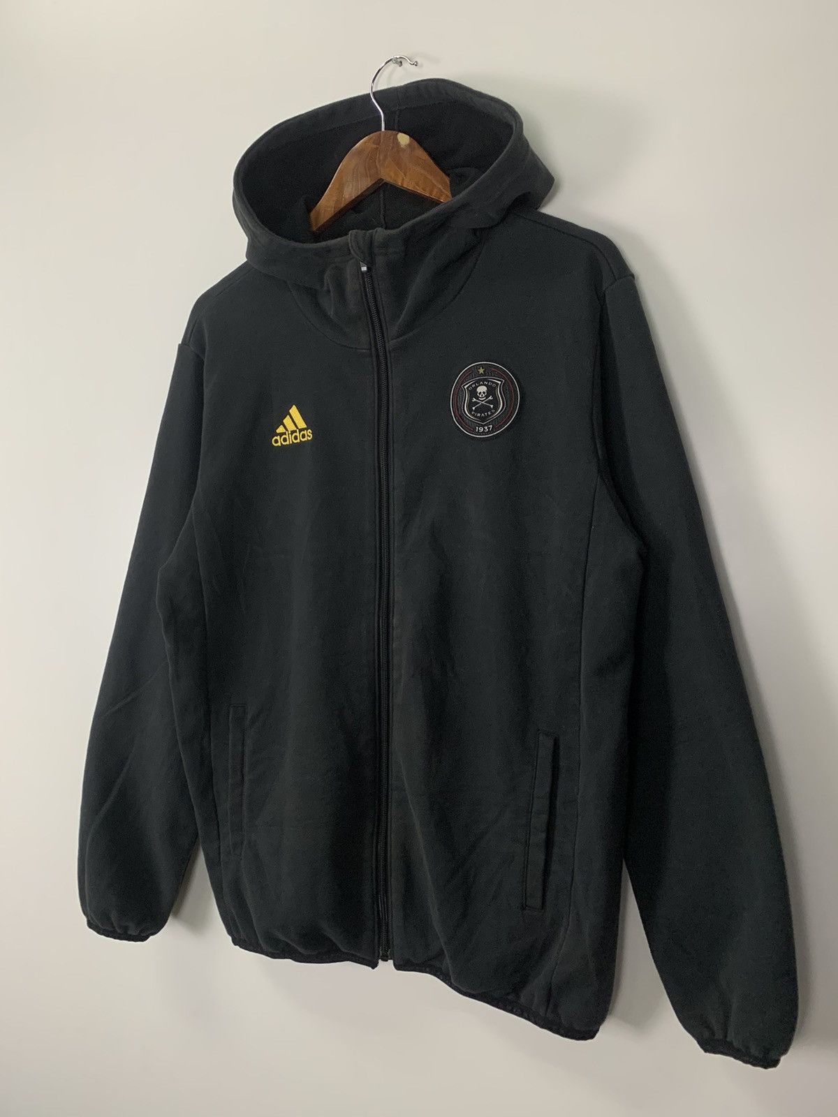 Vintage Adidas Orlando pirates zipper hoodie Size US M / EU 48-50 / 2 - 4 Thumbnail