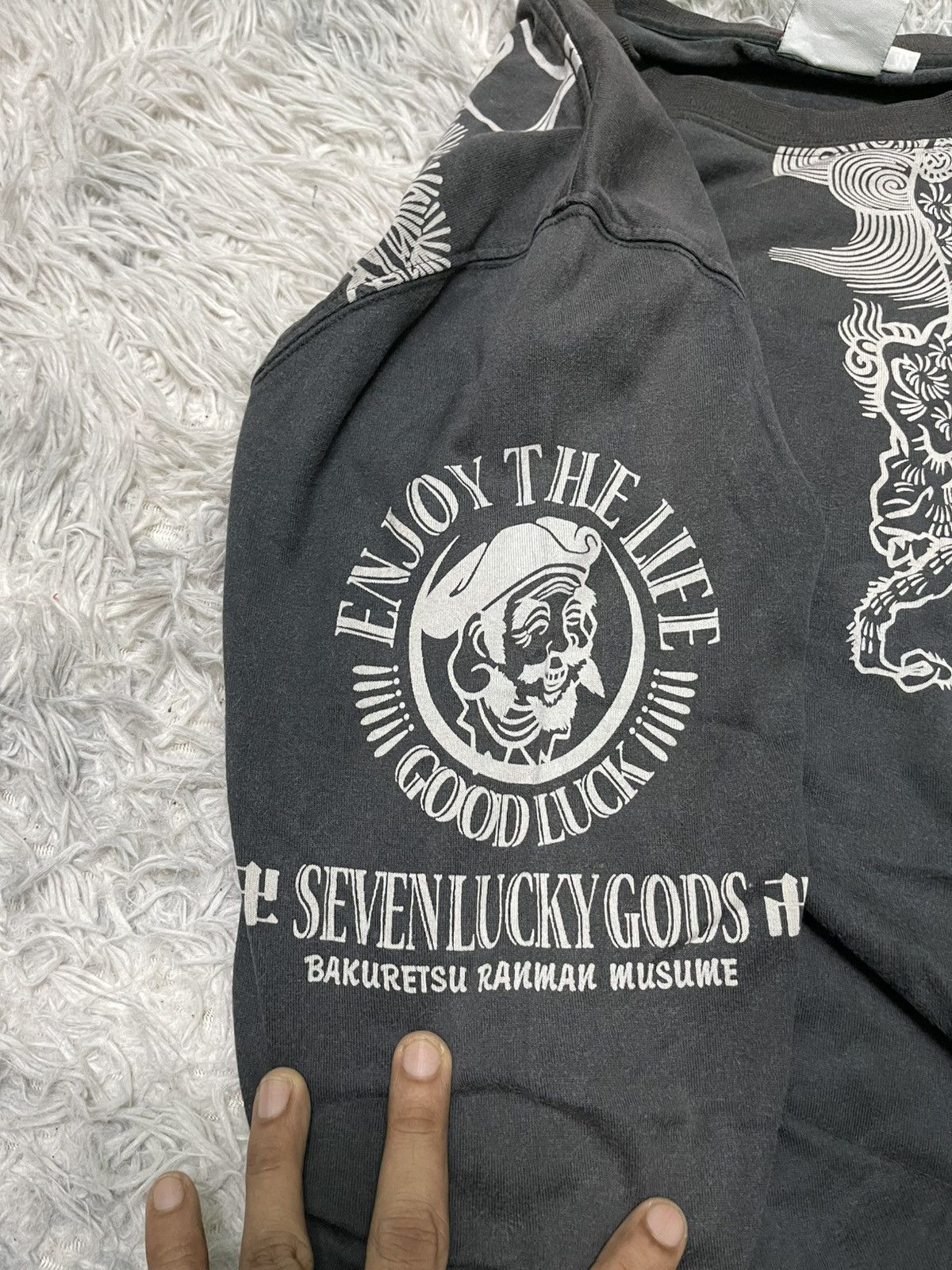 Tedman 2000s TEDMAN SEVEN LUCKY GODS OVP LONG SLEEVE SUN FADED Size US M / EU 48-50 / 2 - 12 Thumbnail