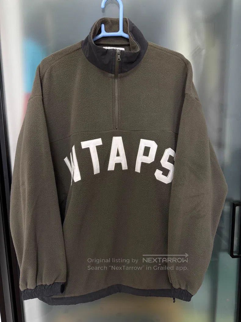 Wtaps Wtaps Half-Zip Fleece Hoodie Size US S / EU 44-46 / 1 - 1 Thumbnail